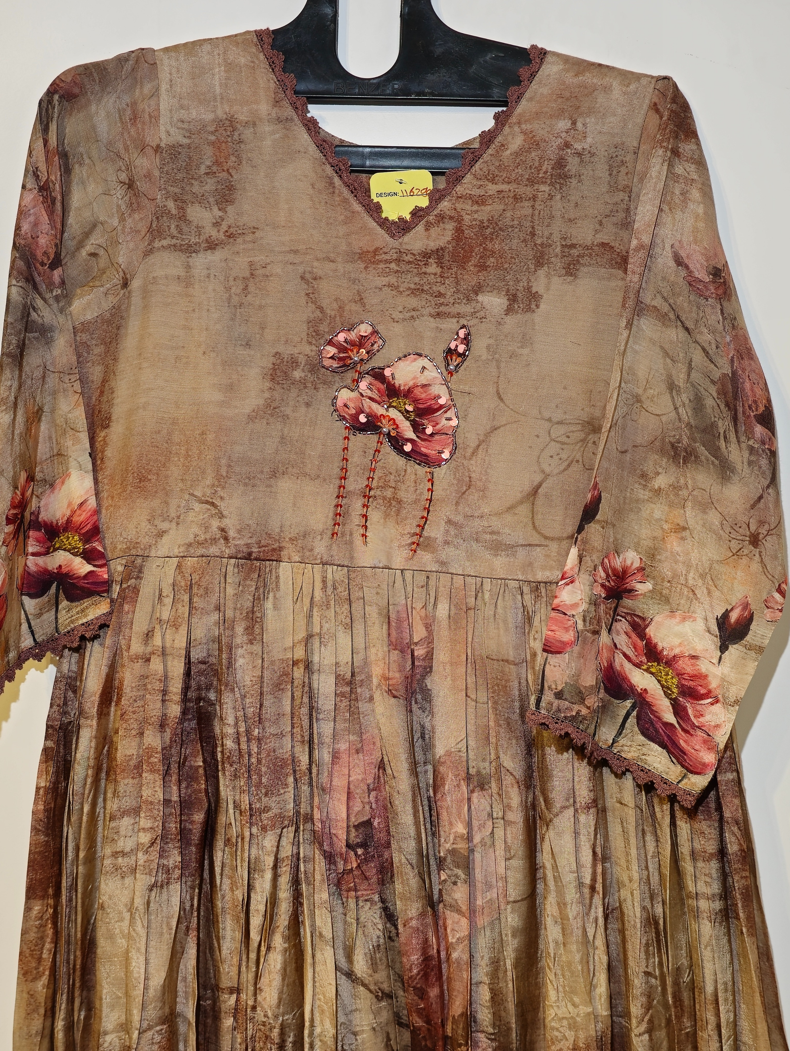 Image of Designer Muslin Gown