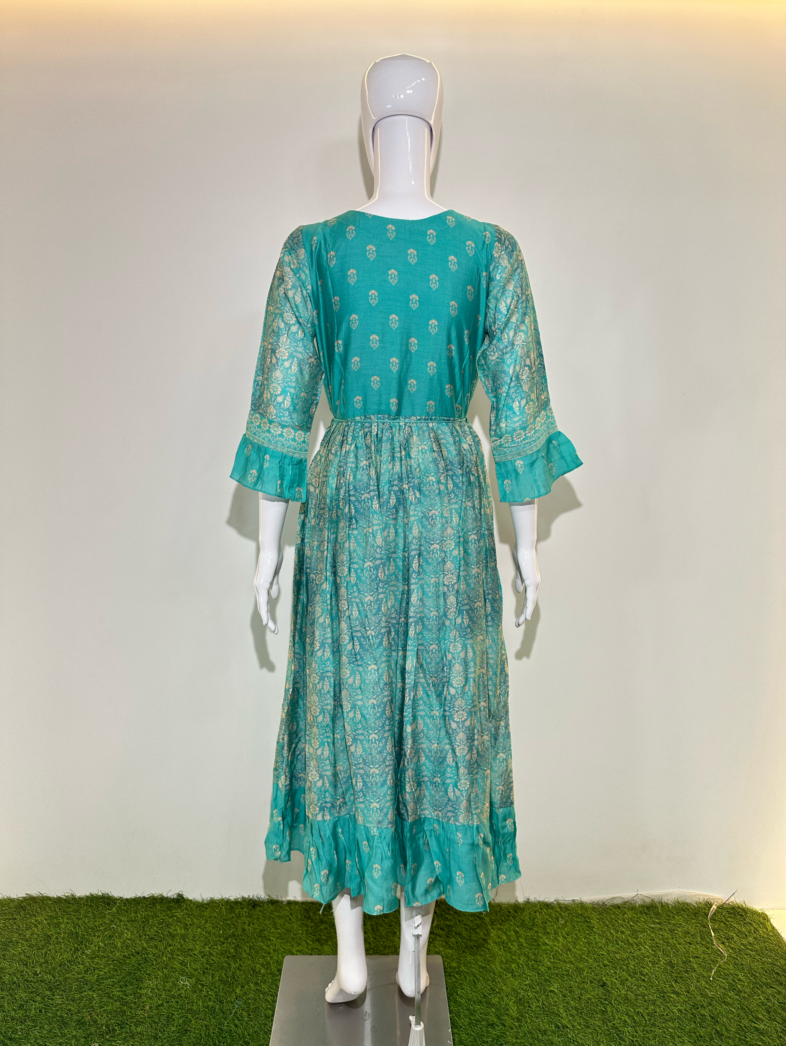 Muslin Dress with work - 3 Patterns