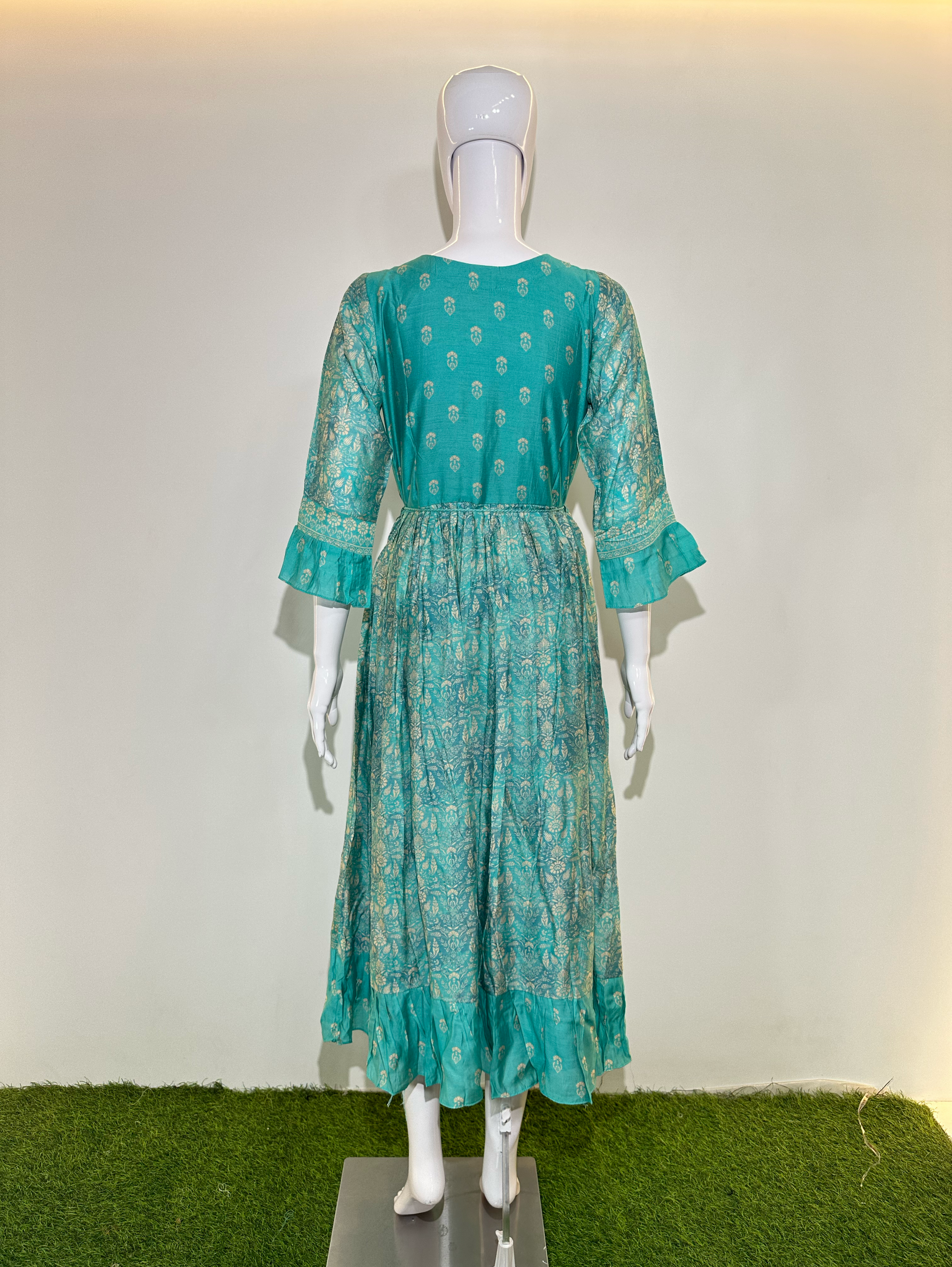 Muslin Dress with work - 3 Patterns