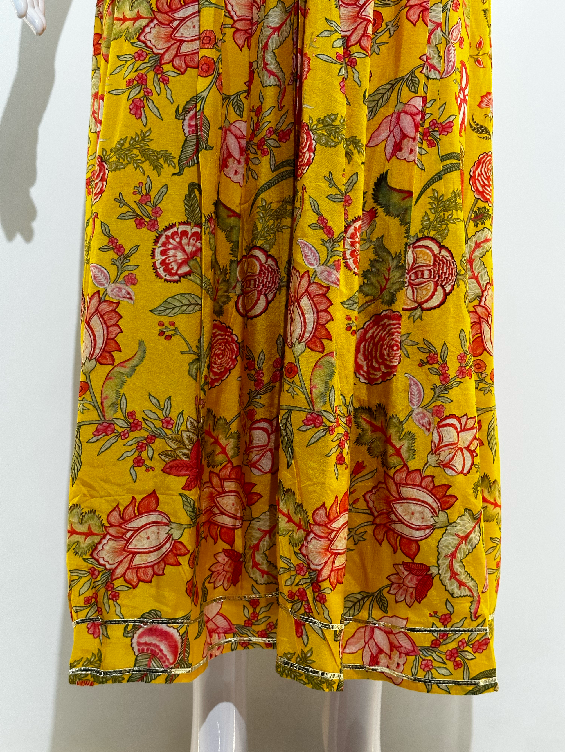 Muslin Alia Cut Gown - 1 Piece