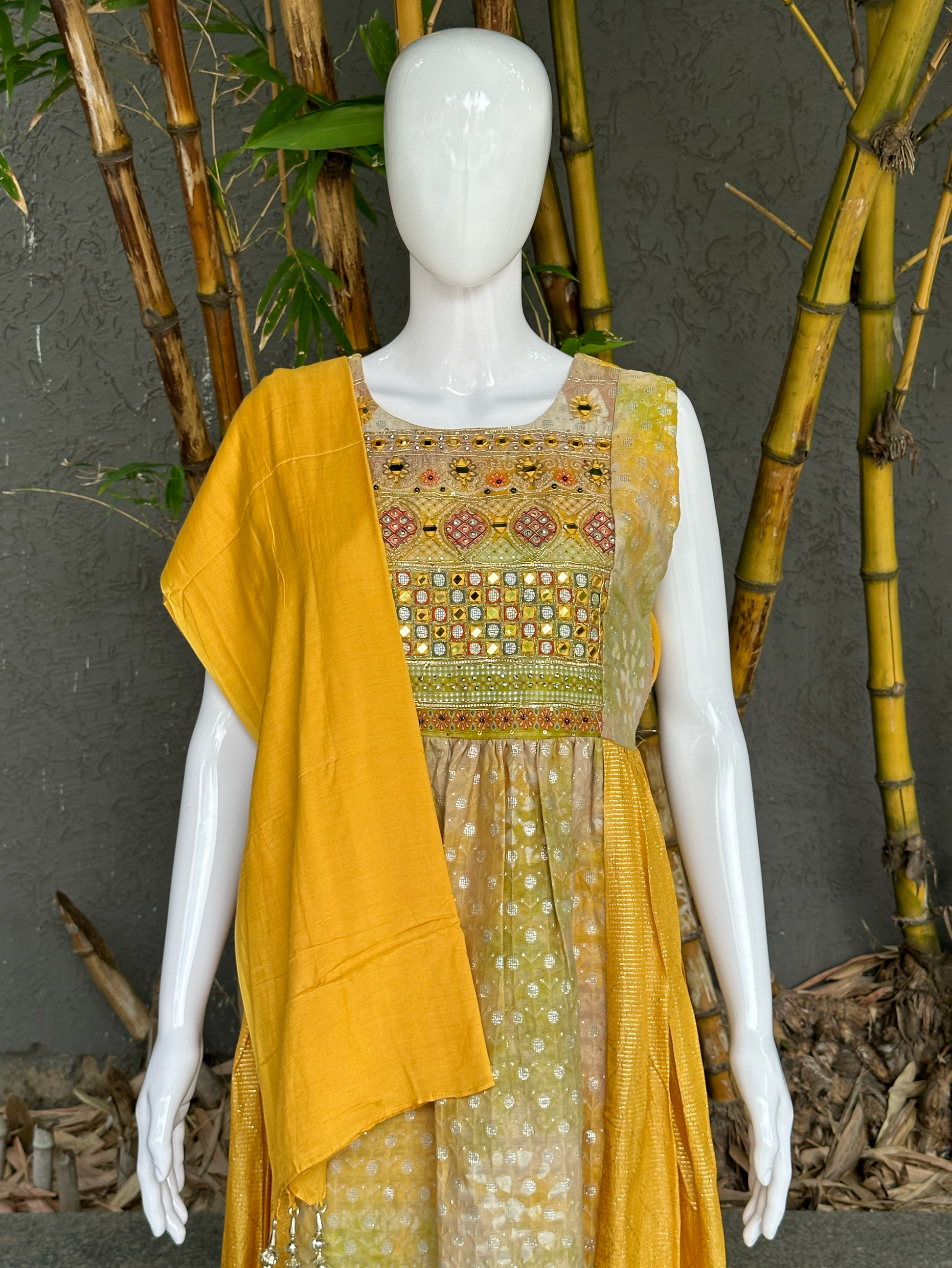 Naira Style Muslin 3 piece
