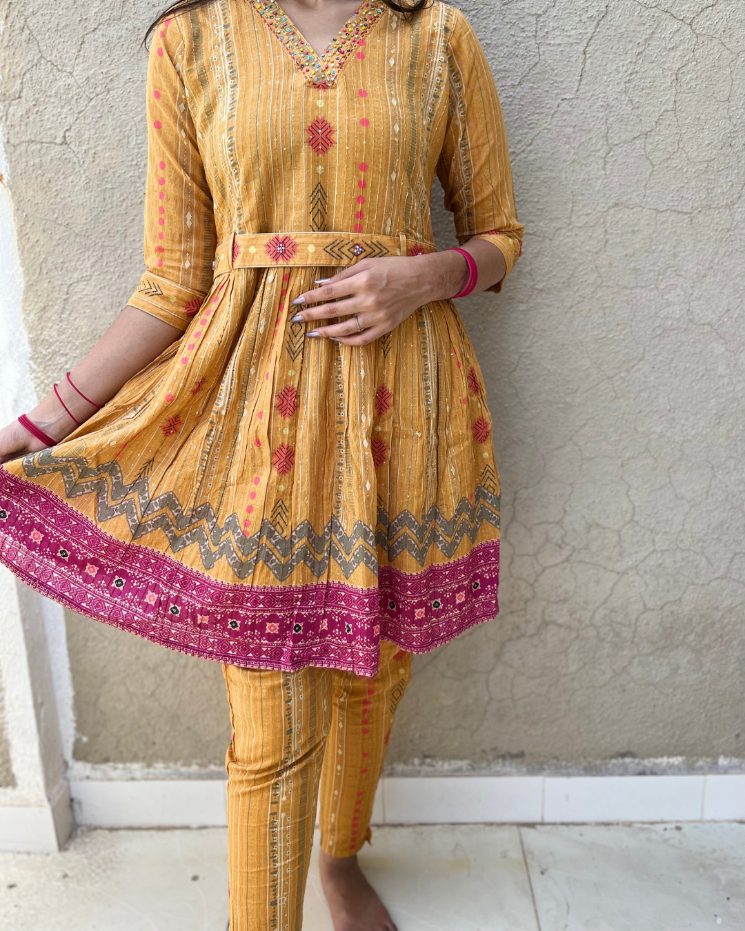 Image of Pure Cotton Coord -Set - 2 Piece