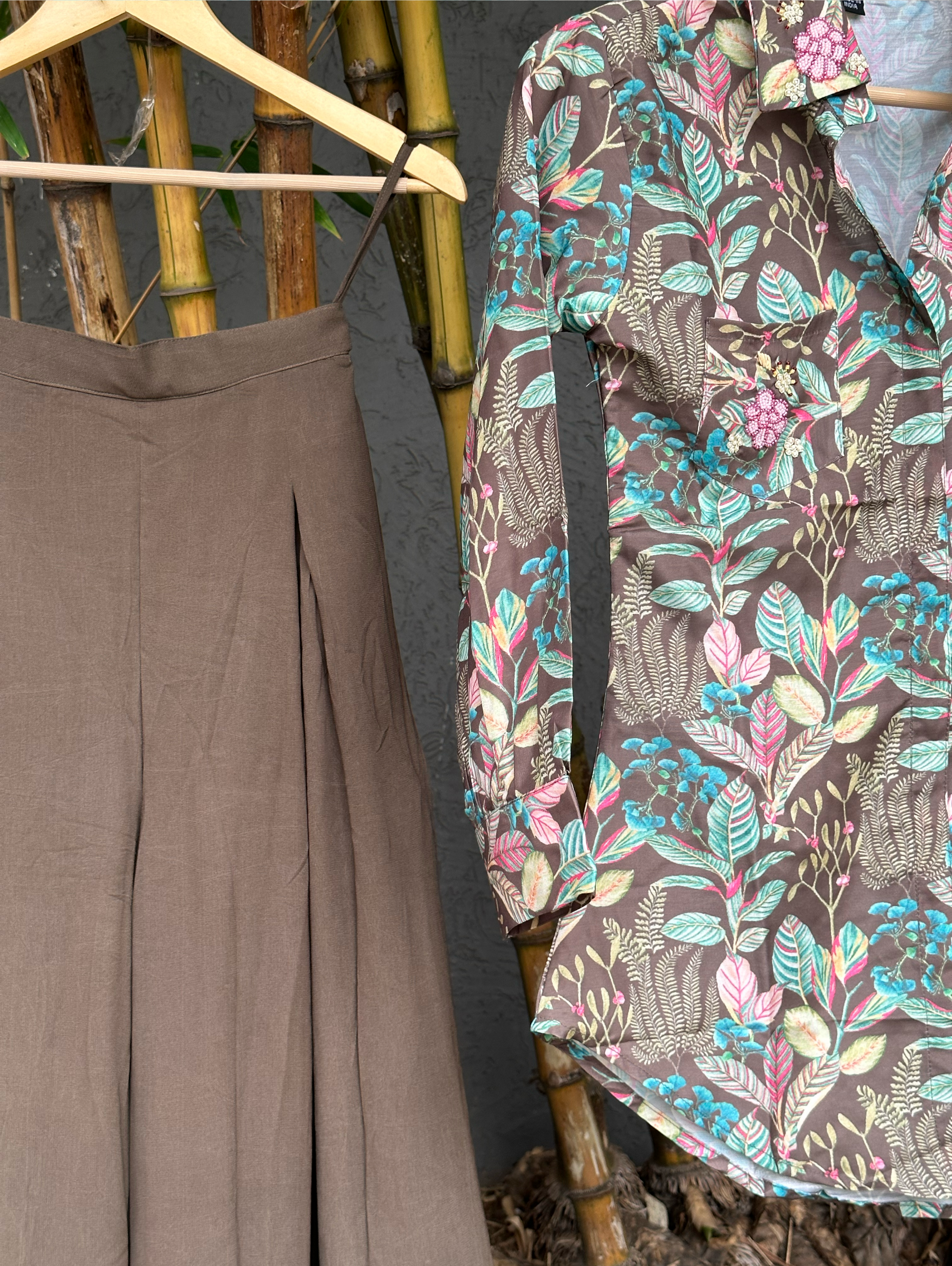Image of Muslin Coords with Georgette Palazzo