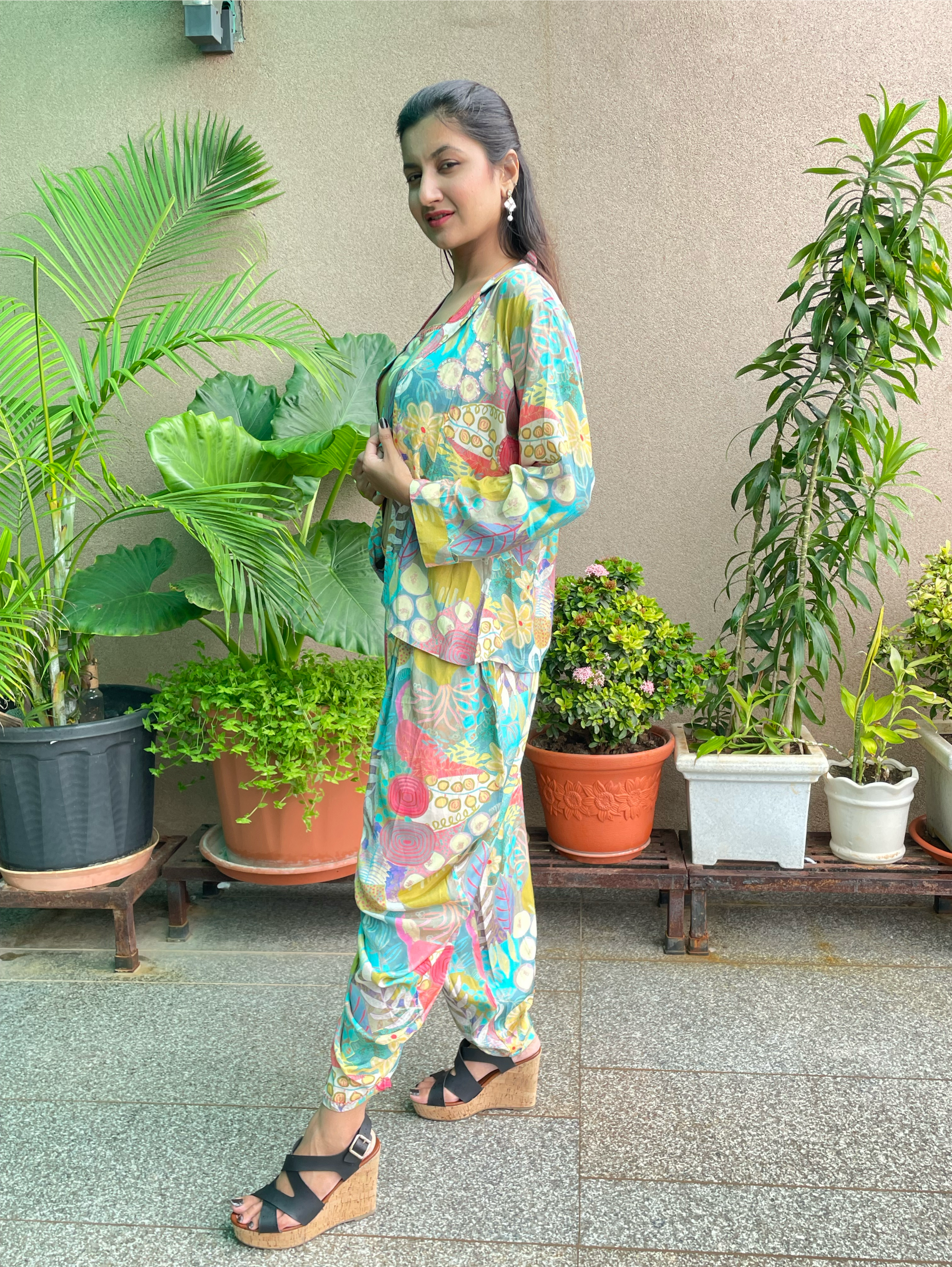 Designer Muslin 3 Piece Coords