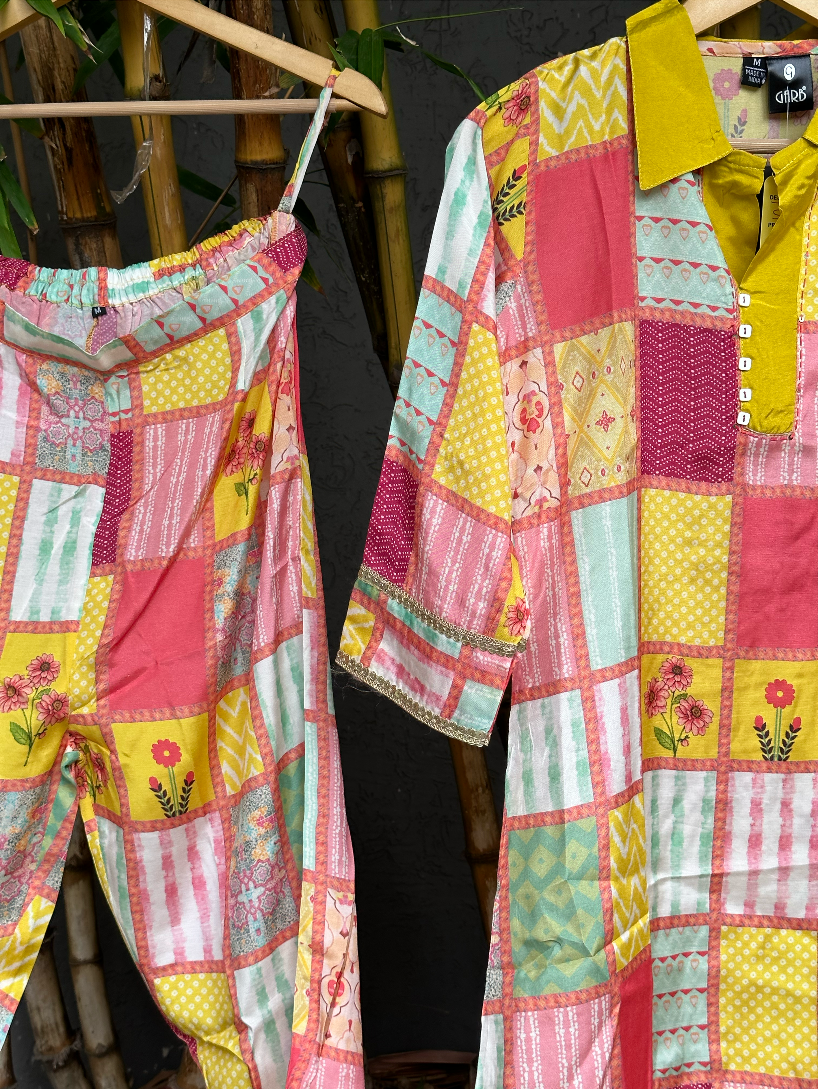 Muslin Up and Down Cut Coords