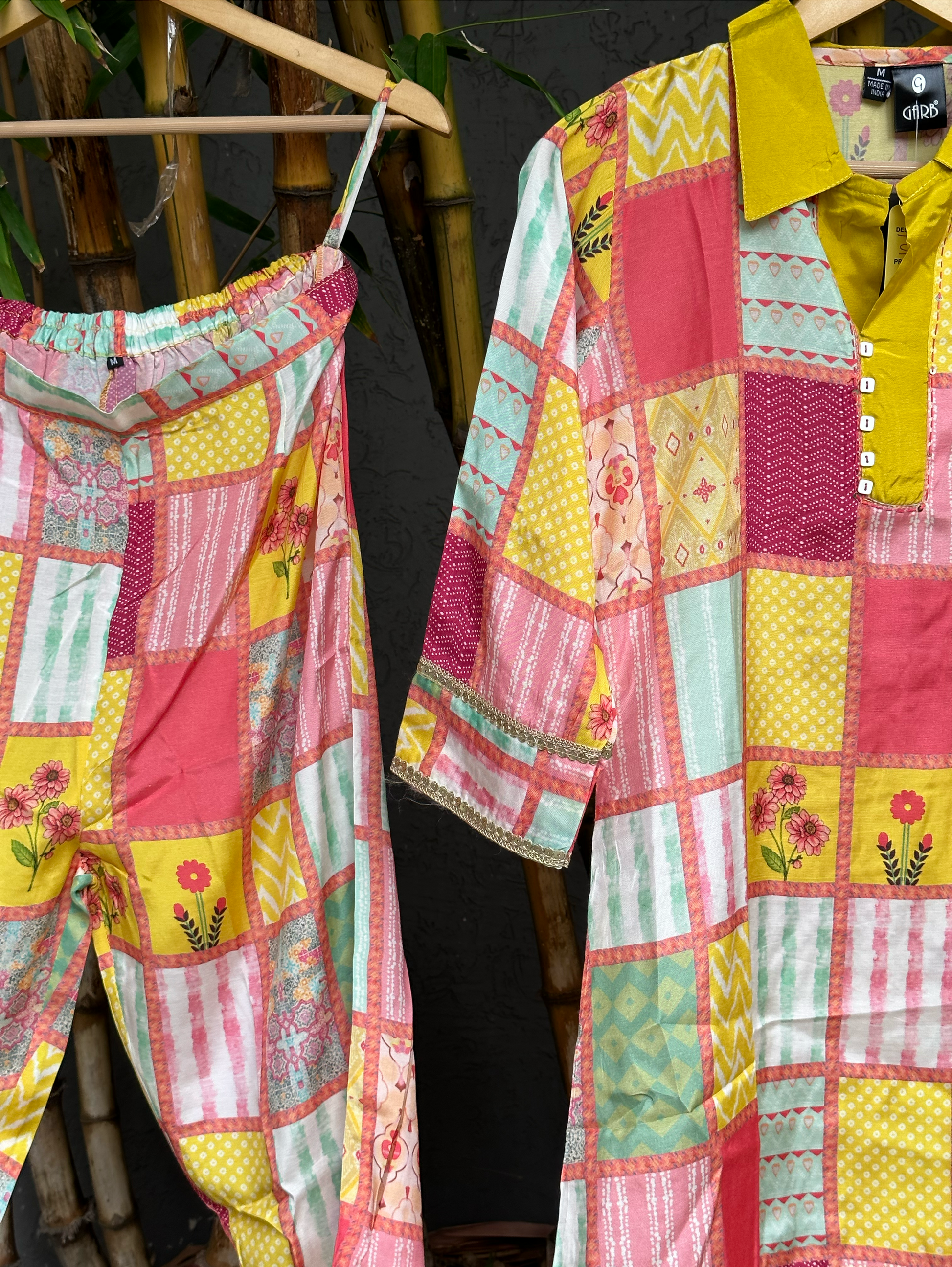 Muslin Up and Down Cut Coords