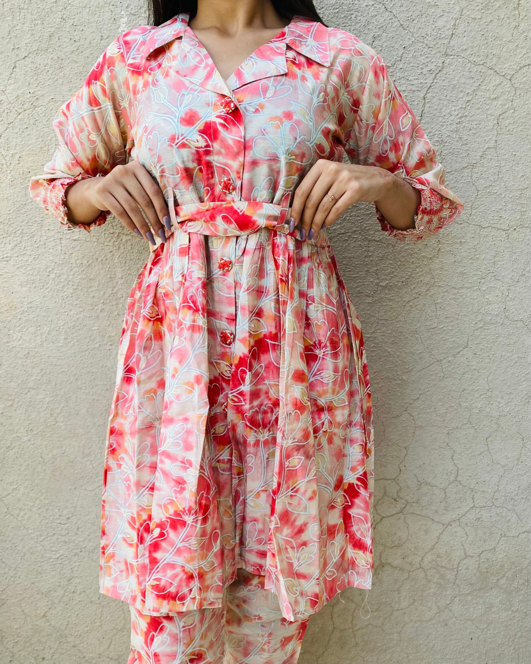Image of Pure Muslin Coord -Set - 2 Piece