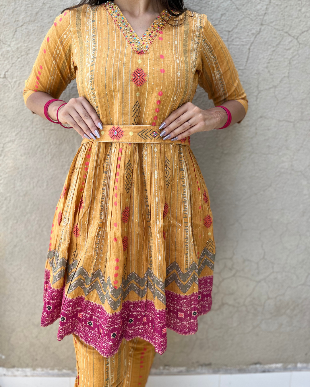 Pure Cotton Coord -Set - 2 Piece