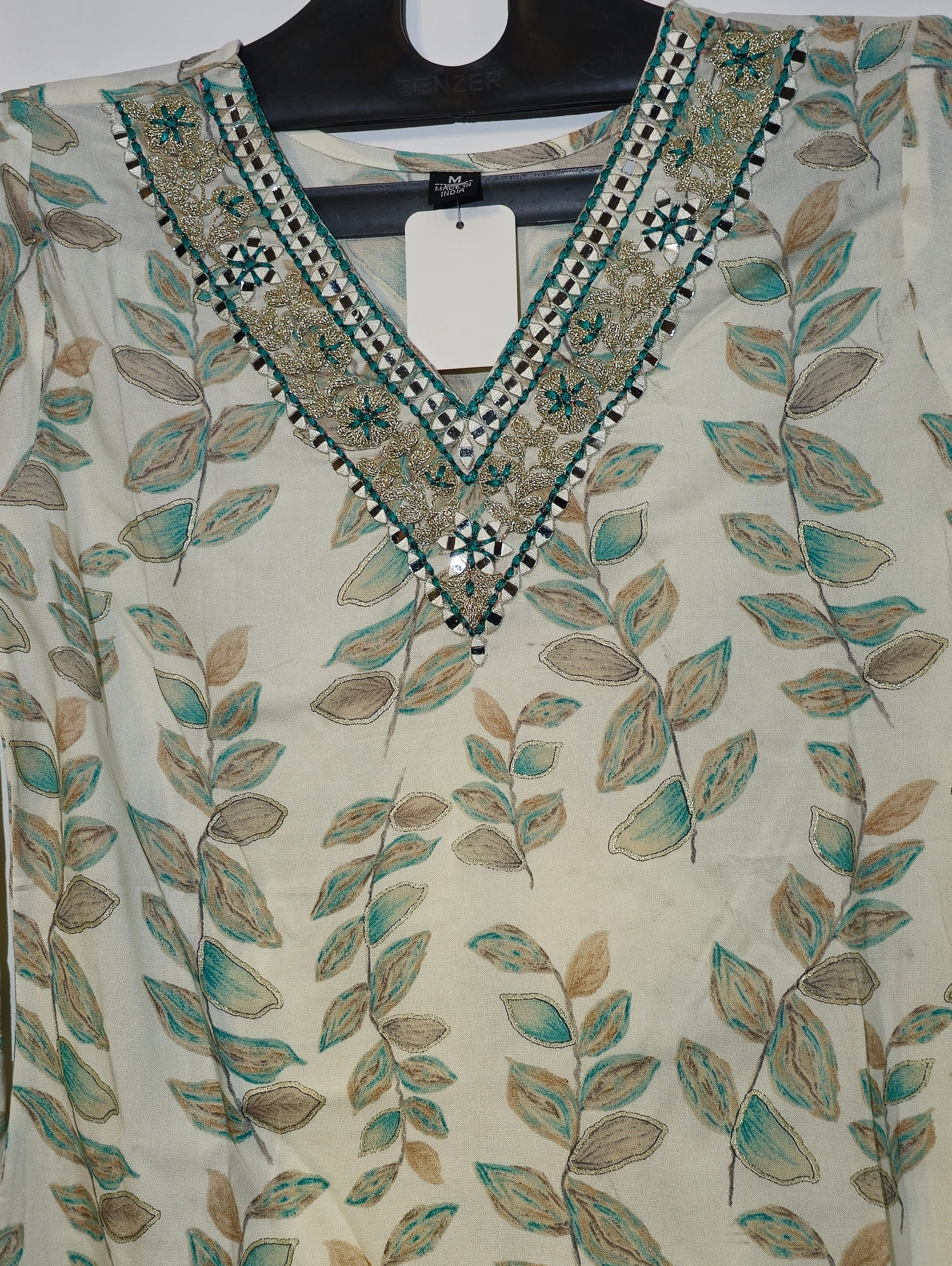 Designer Muslim Straight Kurti