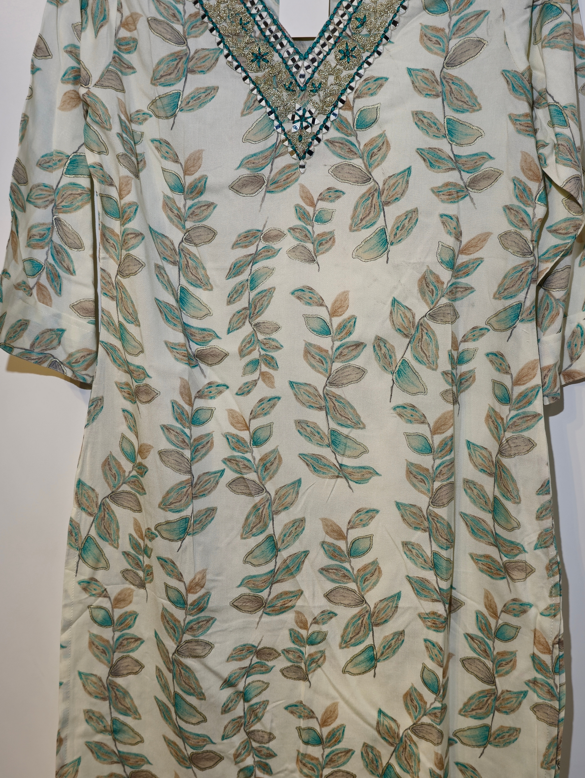 Designer Muslim Straight Kurti