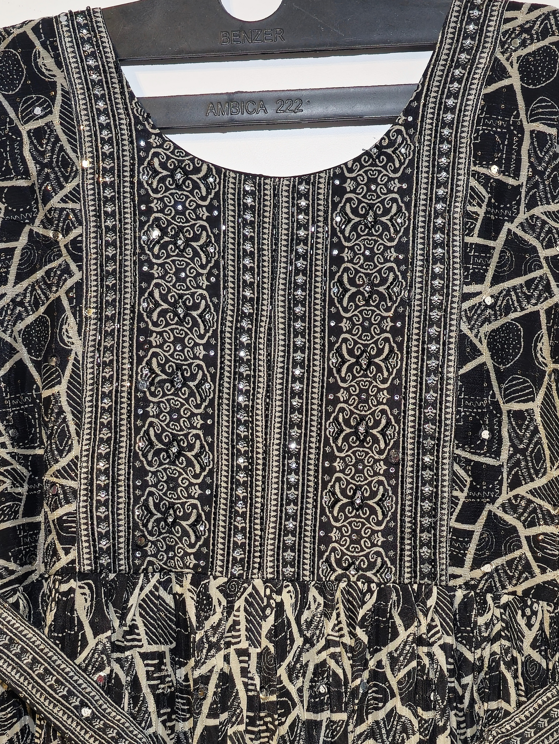 Designer Crepe Gown