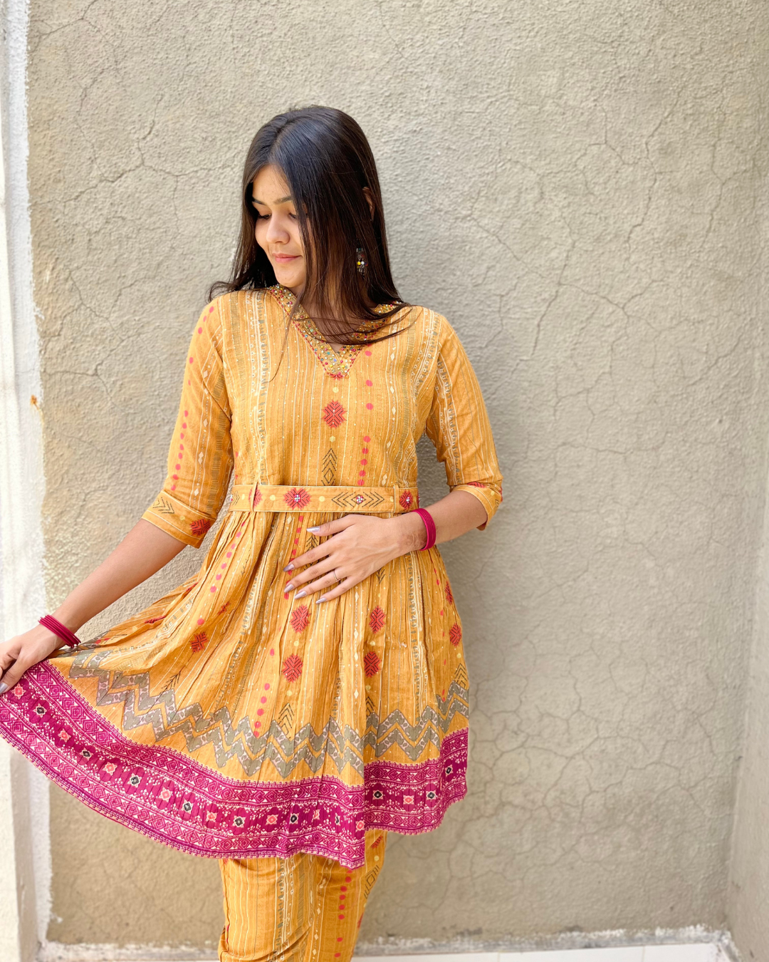 Pure Cotton Coord -Set - 2 Piece