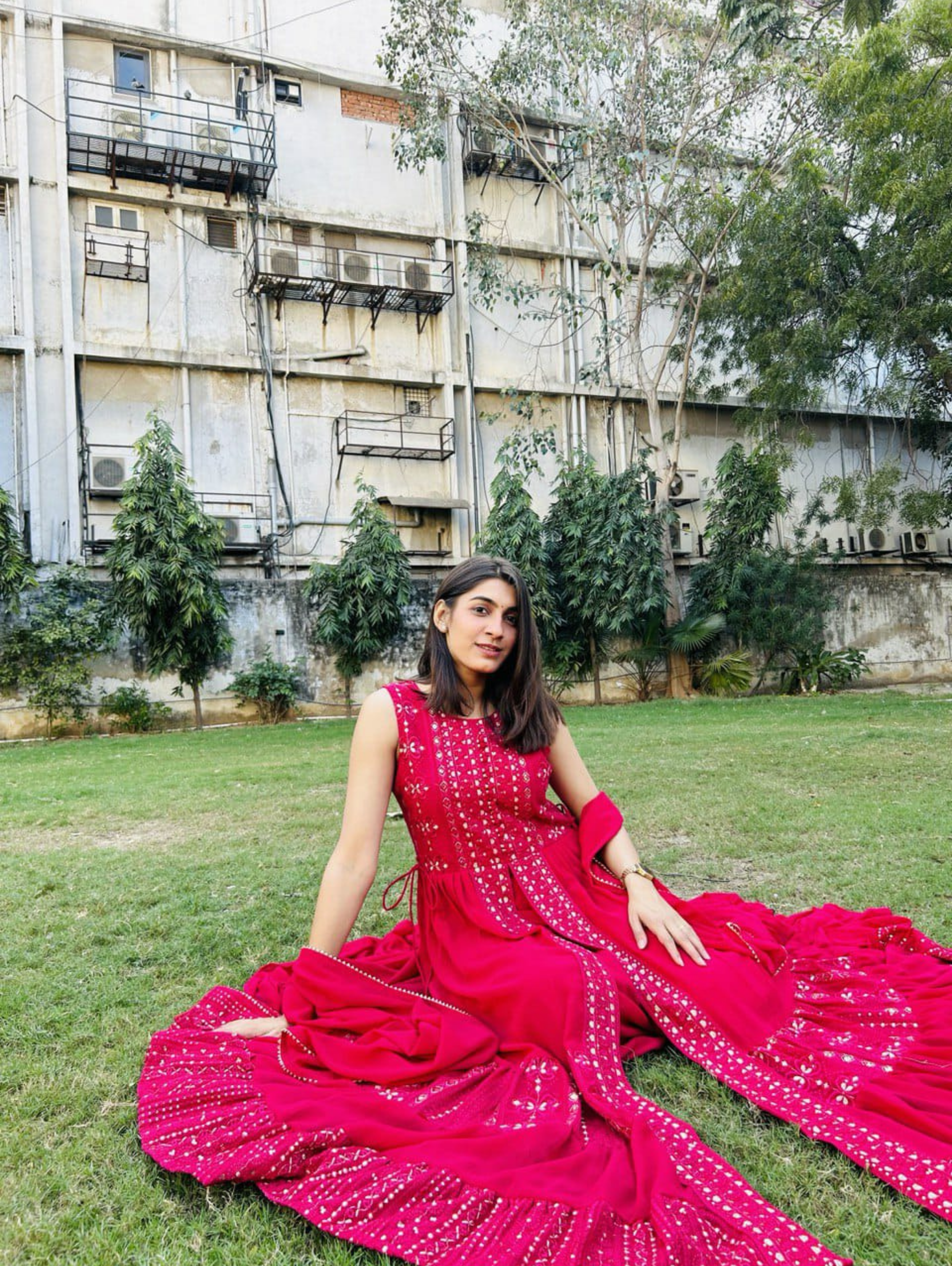 Image of Designer Georgette Traditional 3 Piece