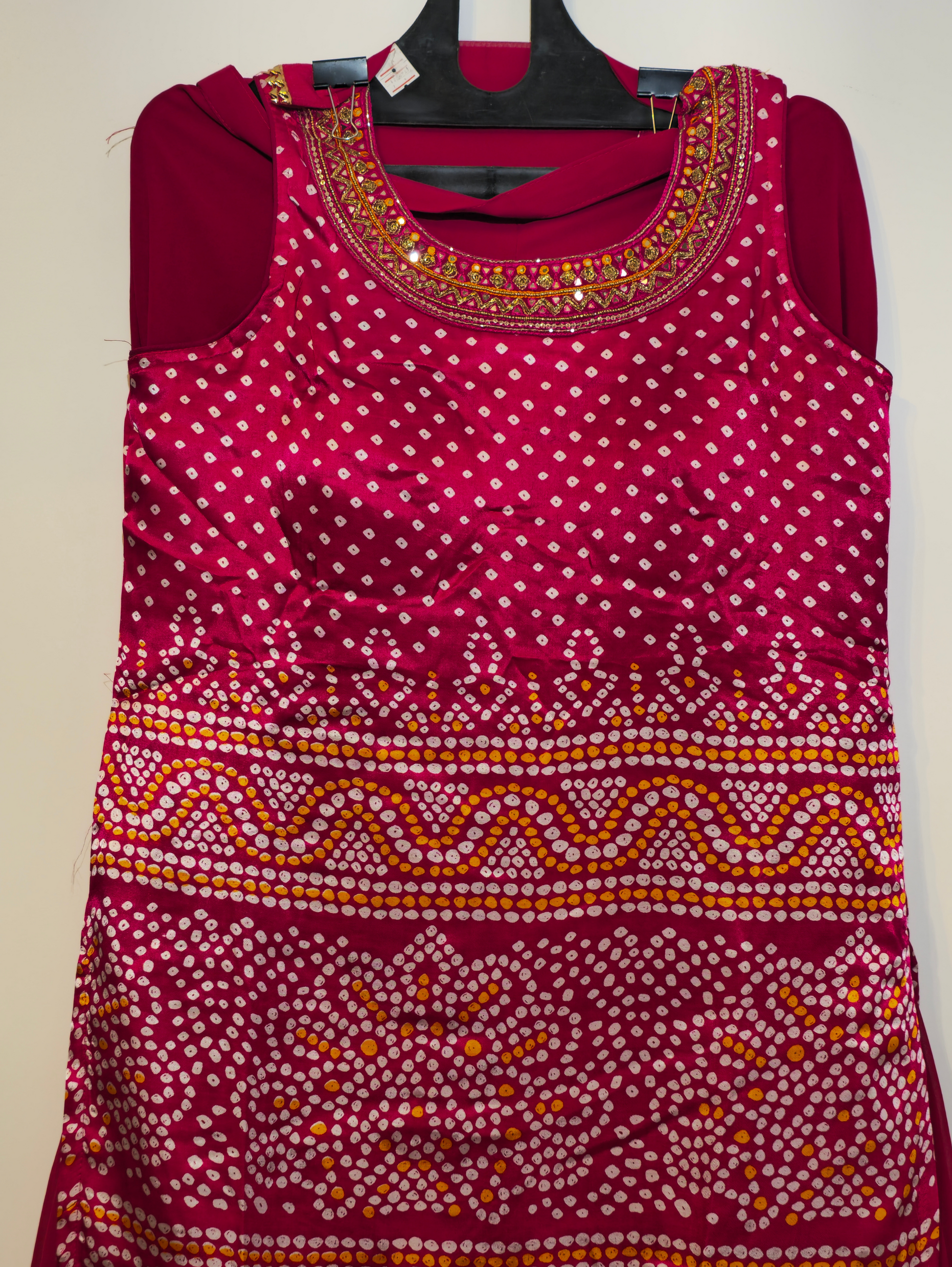 Designer Bandhni Traditional 3 Piece