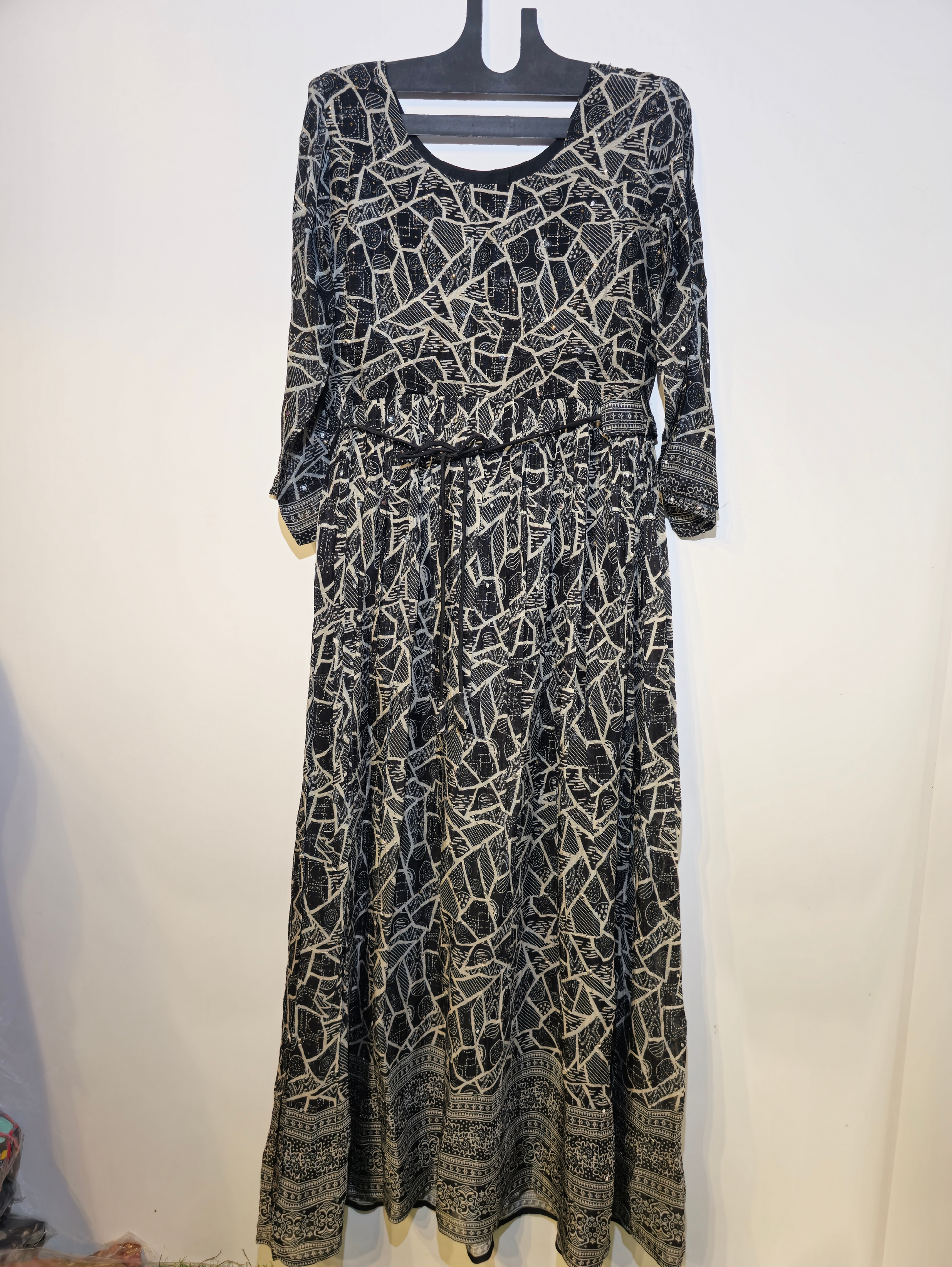 Designer Crepe Gown