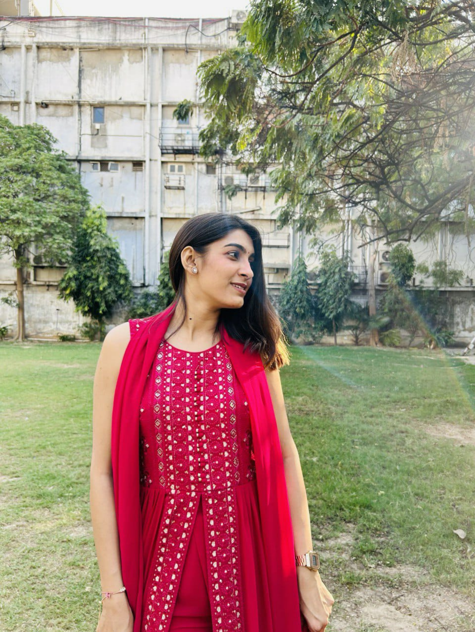 Designer Georgette Traditional 3 Piece