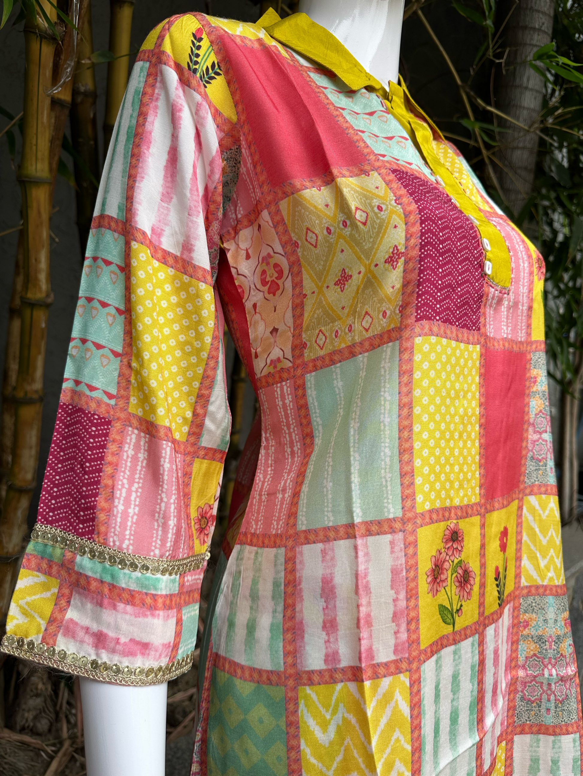 Muslin Up and Down Cut Coords