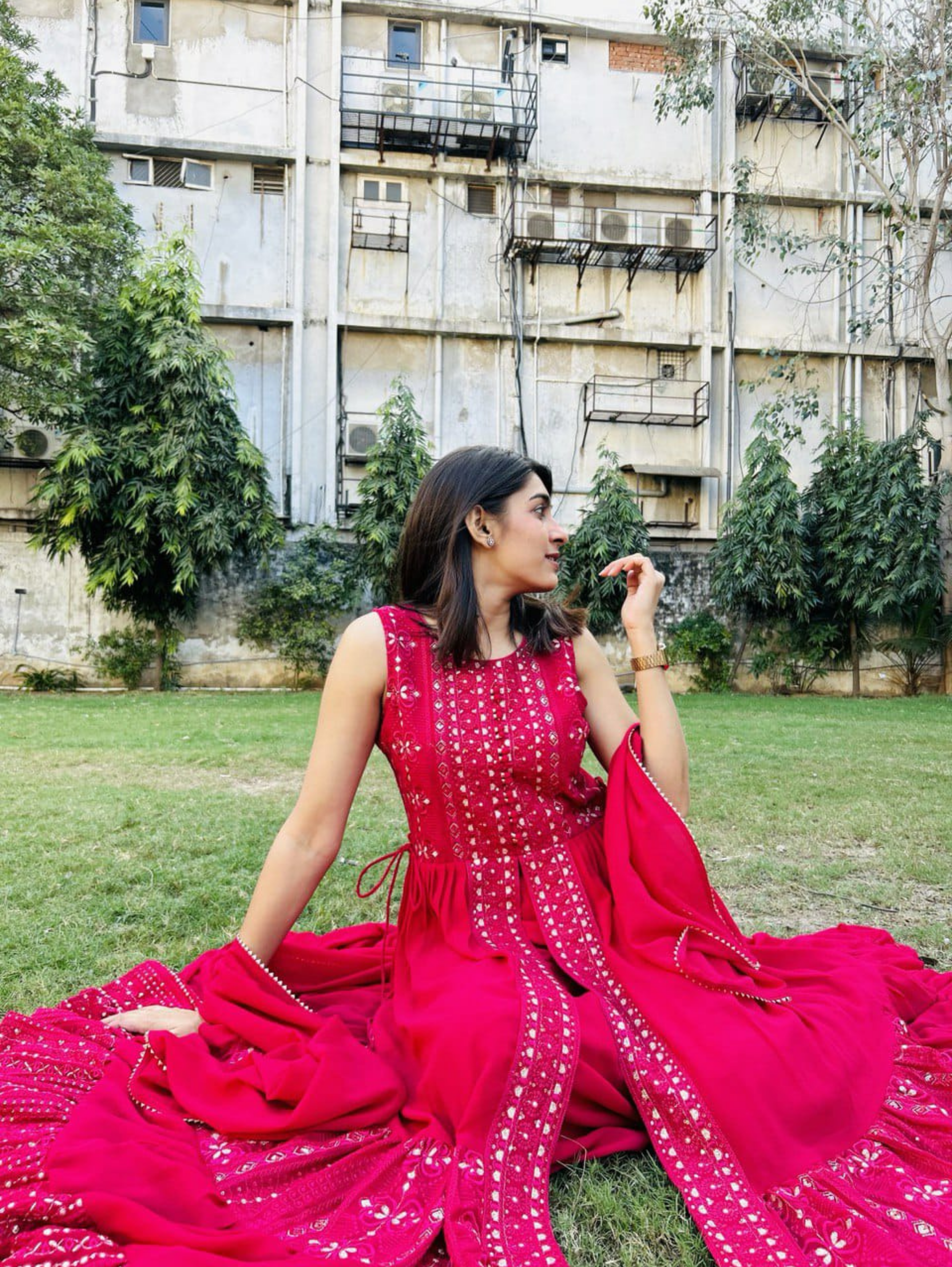 Designer Georgette Traditional 3 Piece