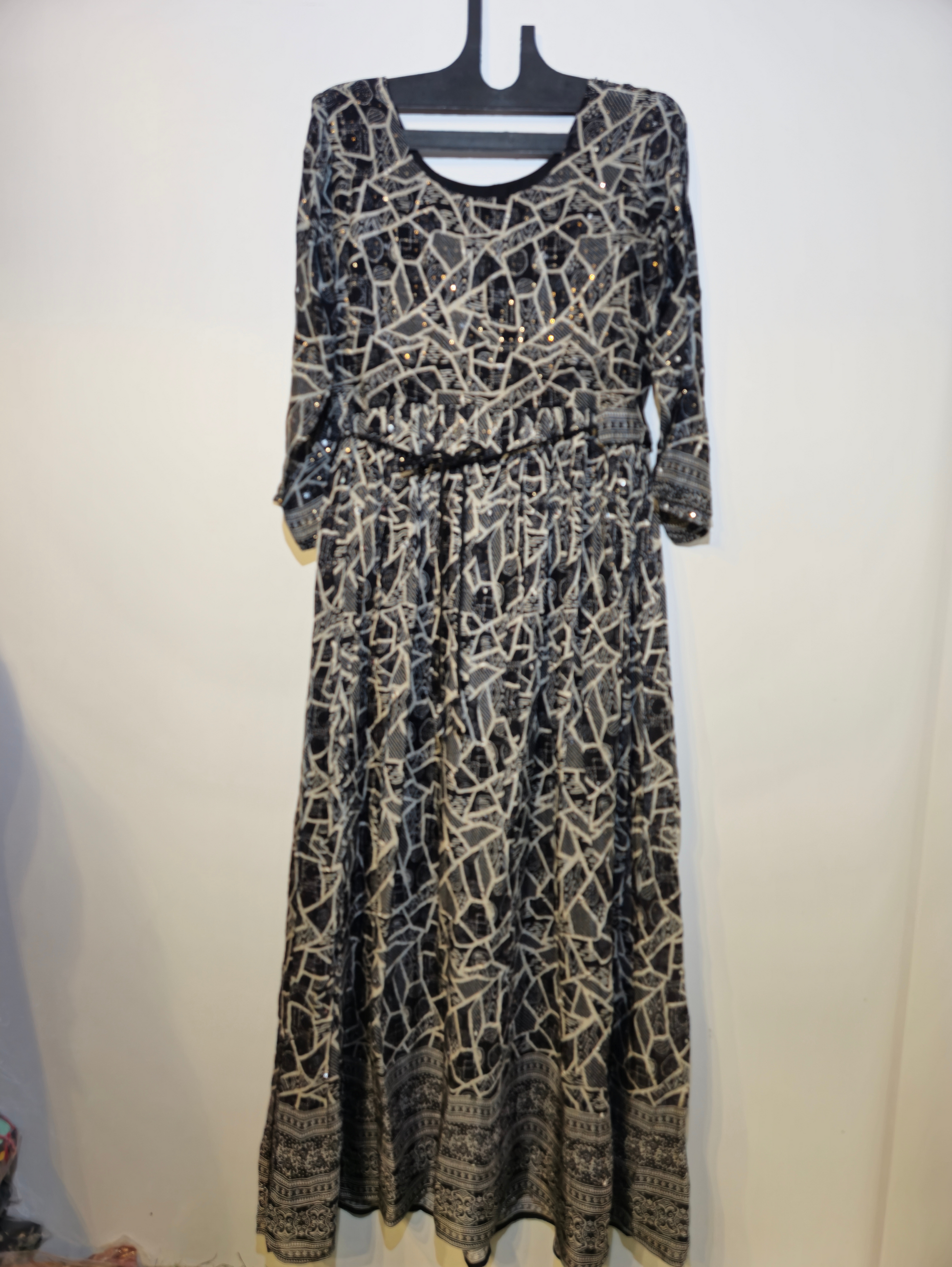 Designer Crepe Gown
