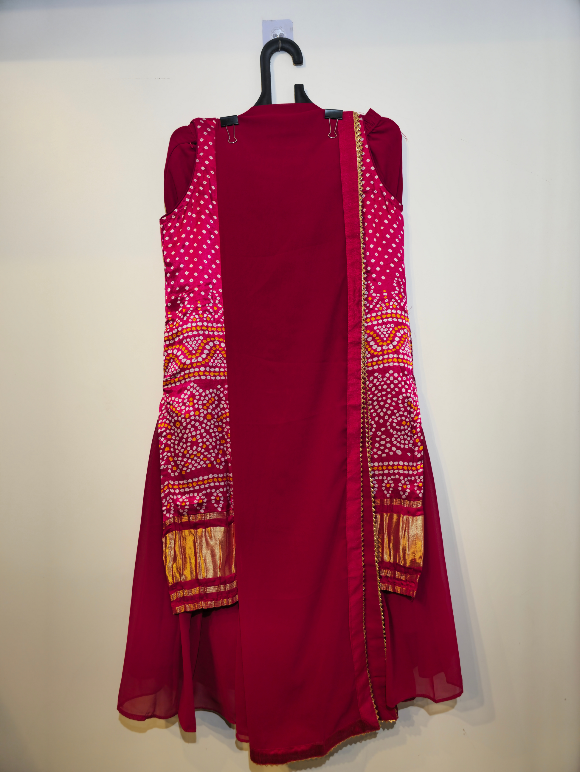 Designer Bandhni Traditional 3 Piece