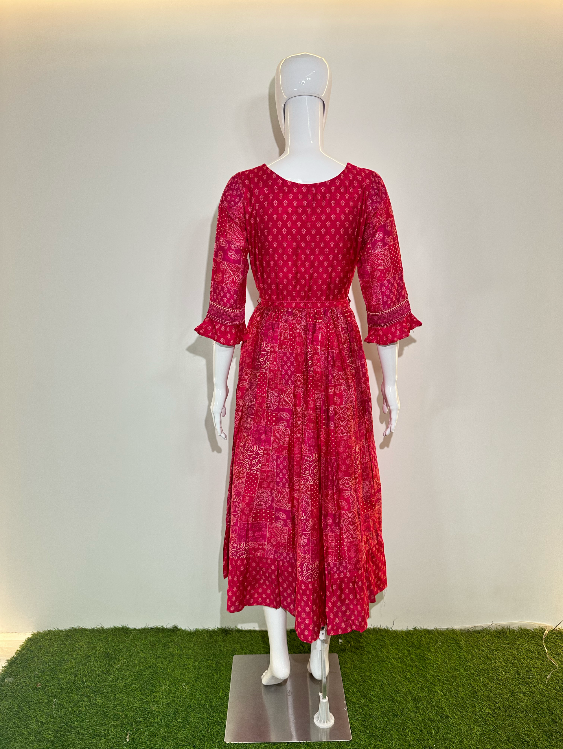Muslin Dress with work - 3 Patterns