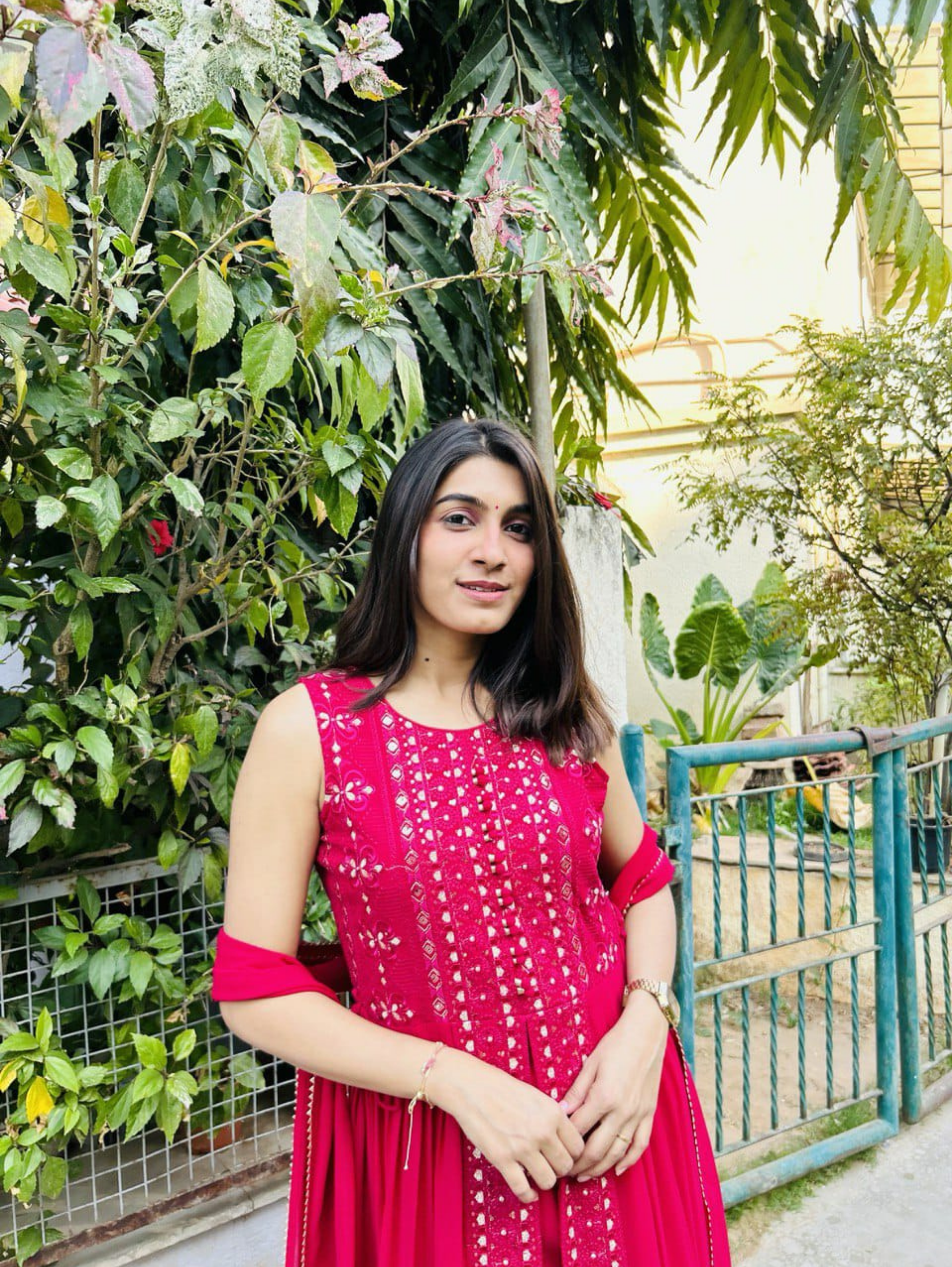 Image of Designer Georgette Traditional 3 Piece