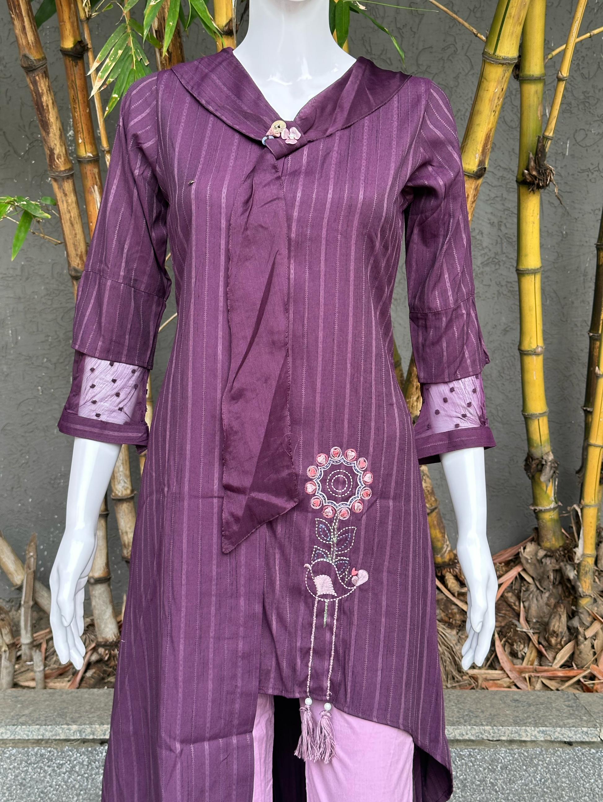 Rayon With Accessories work Pant Pair