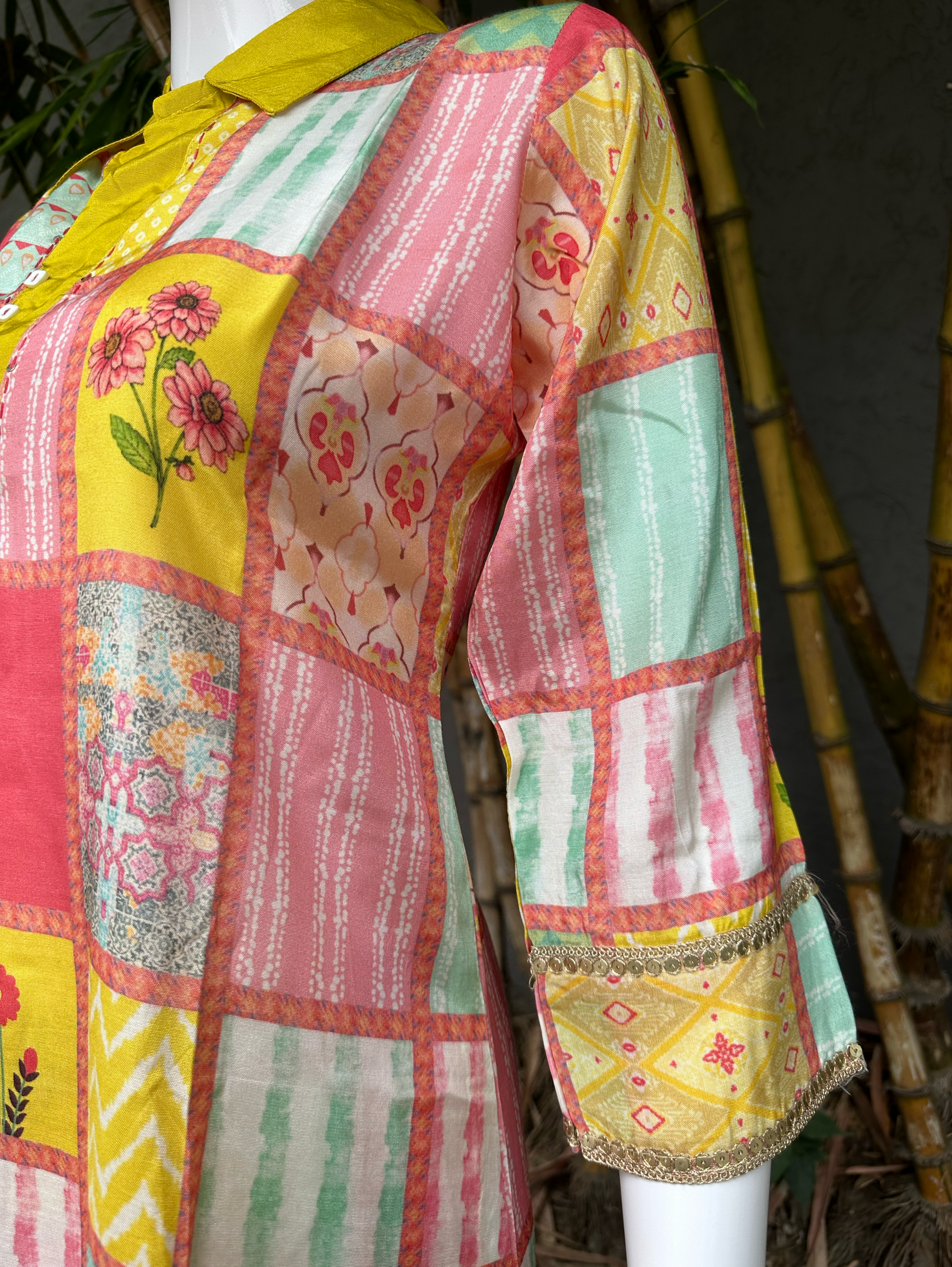 Muslin Up and Down Cut Coords