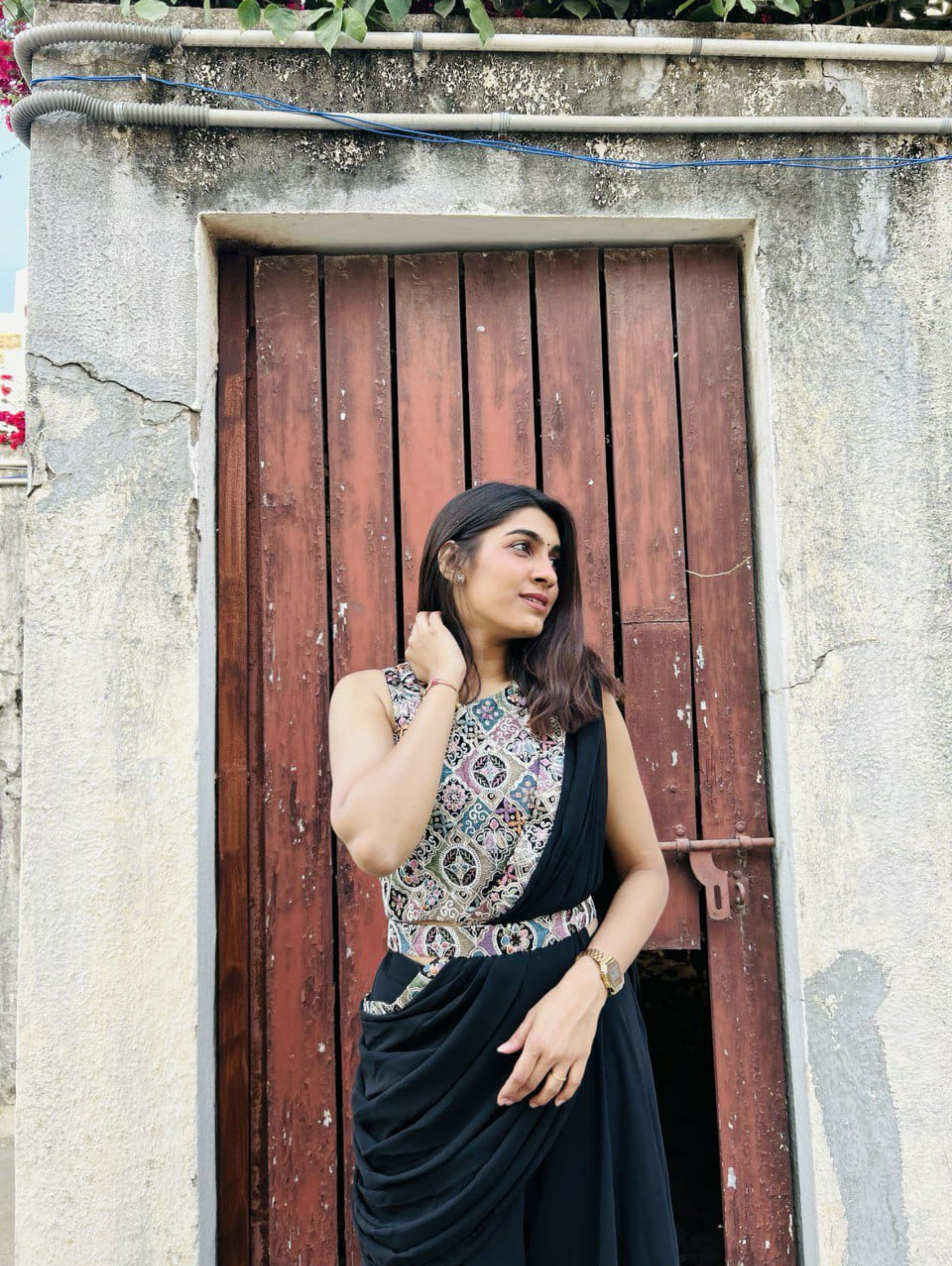 Image of Georgette Traditional 3 Piece