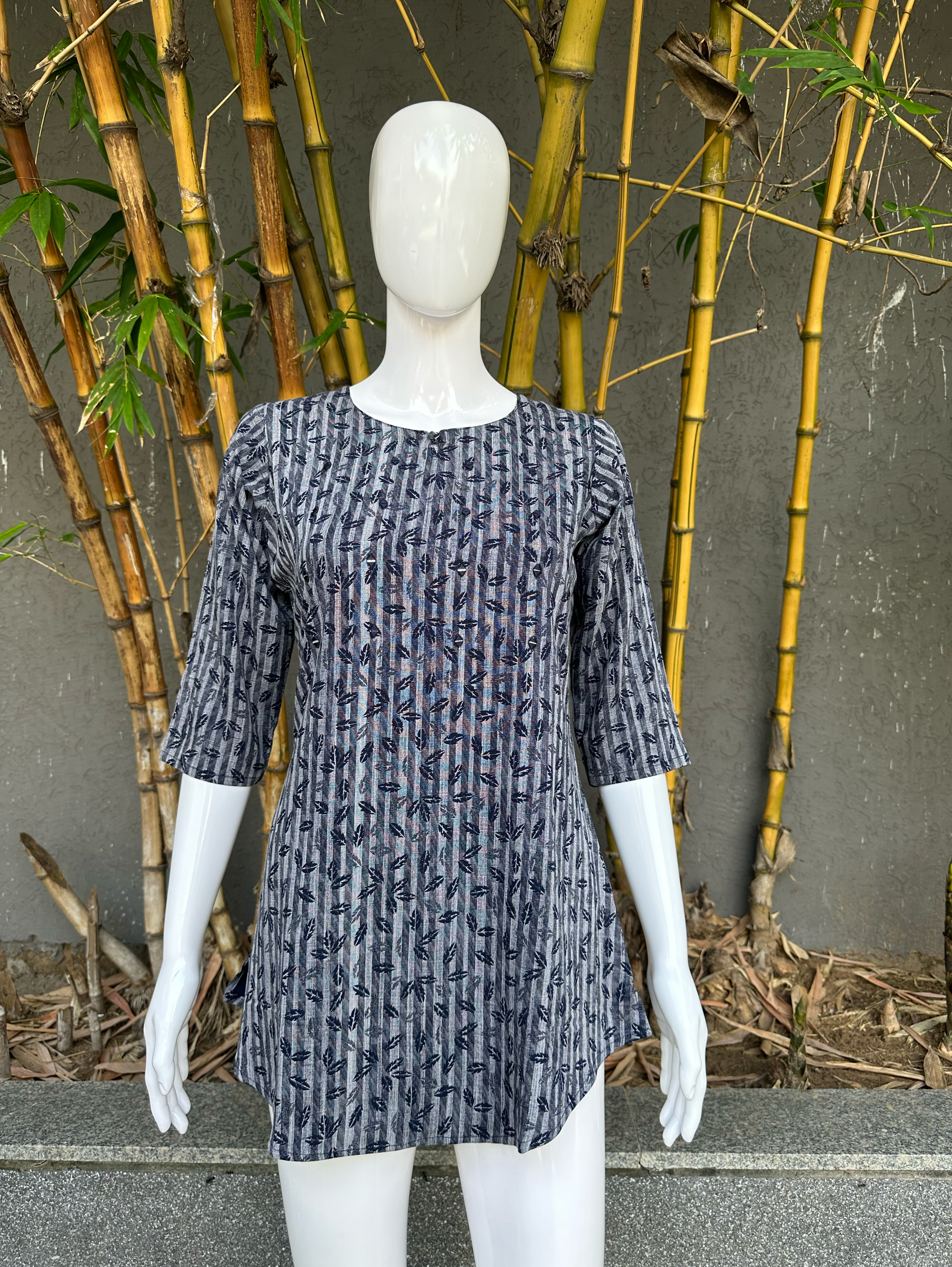 Lycra Imported Fabric Mirror work Tunic