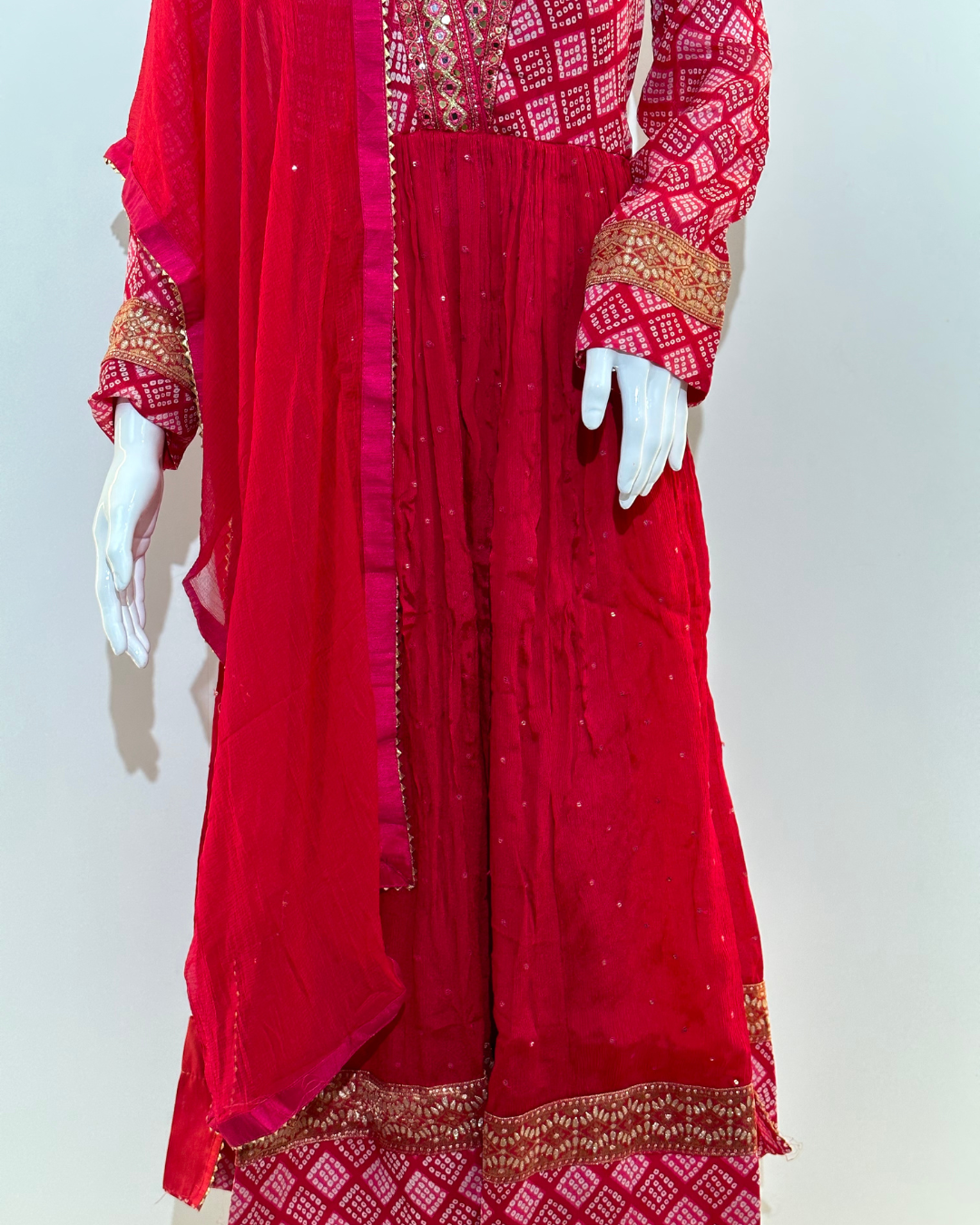 Copy of Copy of Mull Cotton Sharara Set - 3 piece