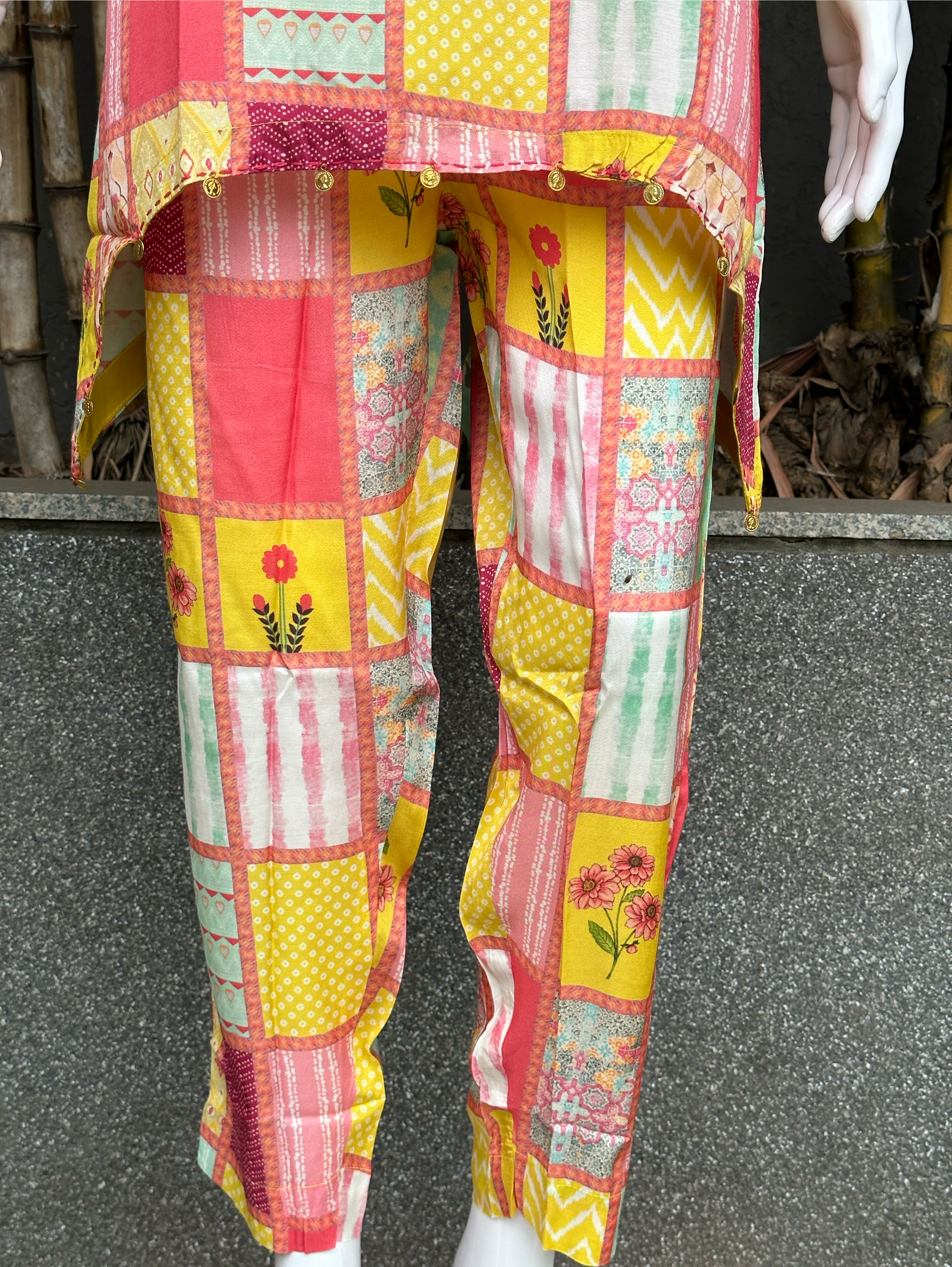 Muslin Up and Down Cut Coords