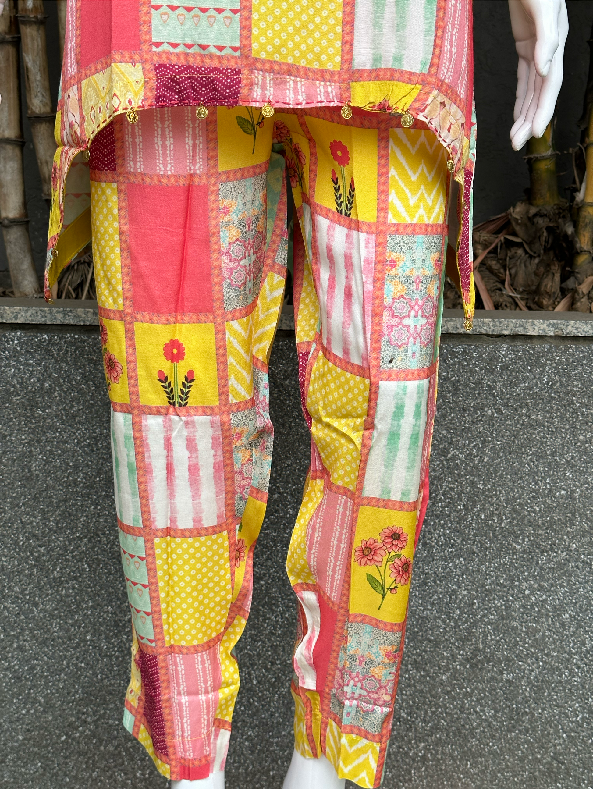 Muslin Up and Down Cut Coords