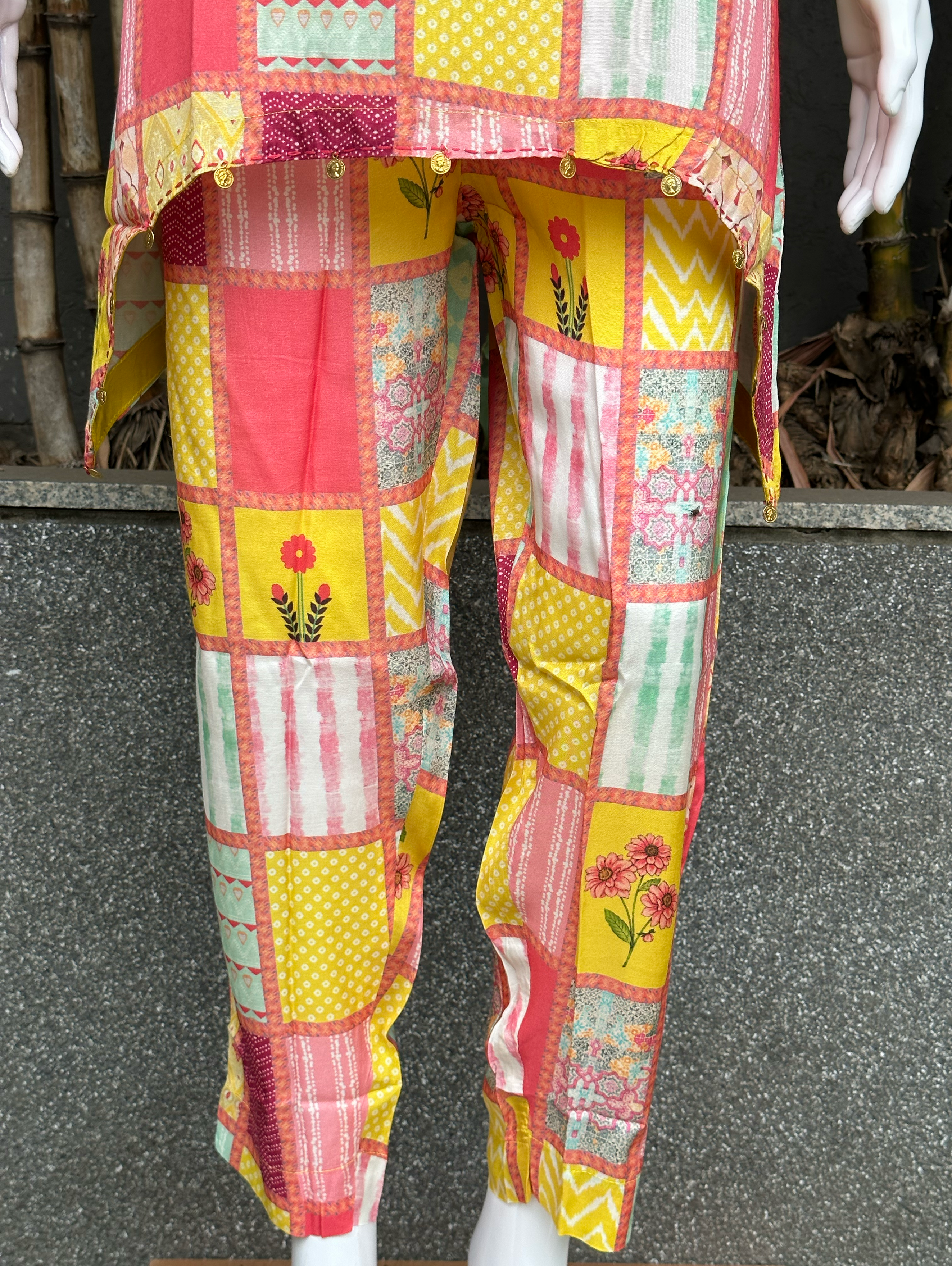 Muslin Up and Down Cut Coords