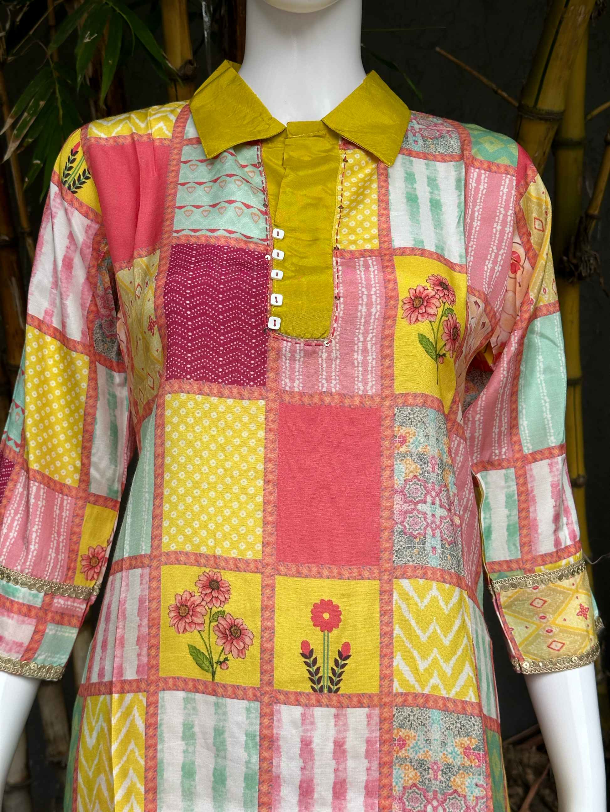 Muslin Up and Down Cut Coords