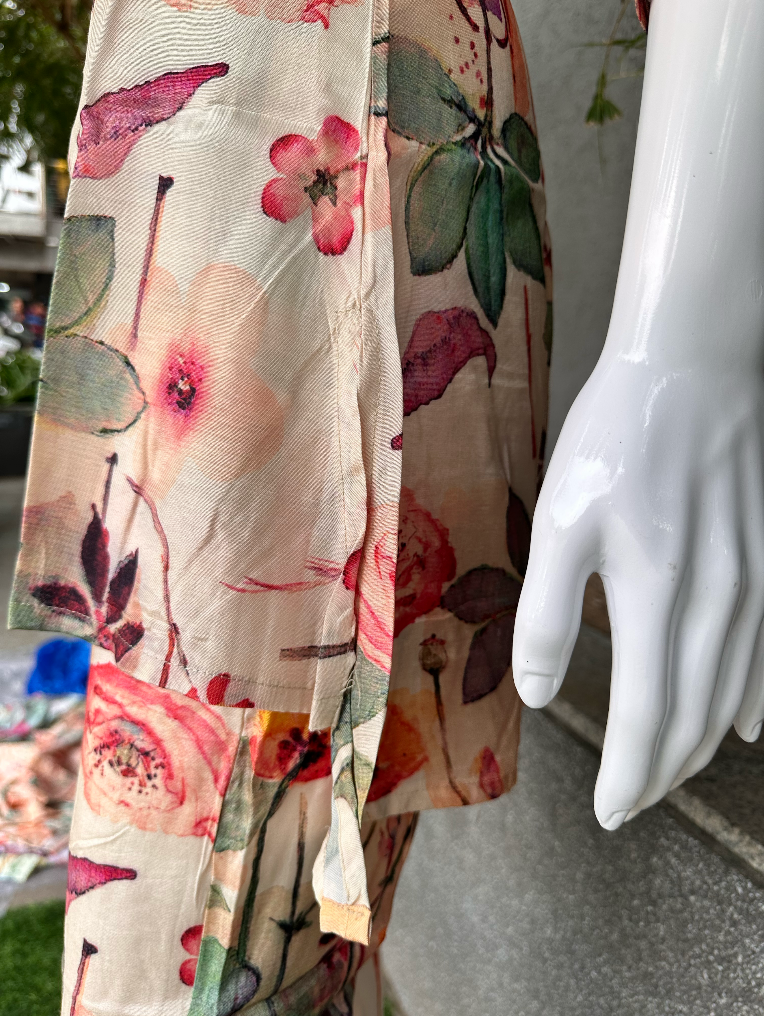Image of Summer Print Muslin different cuts Coord