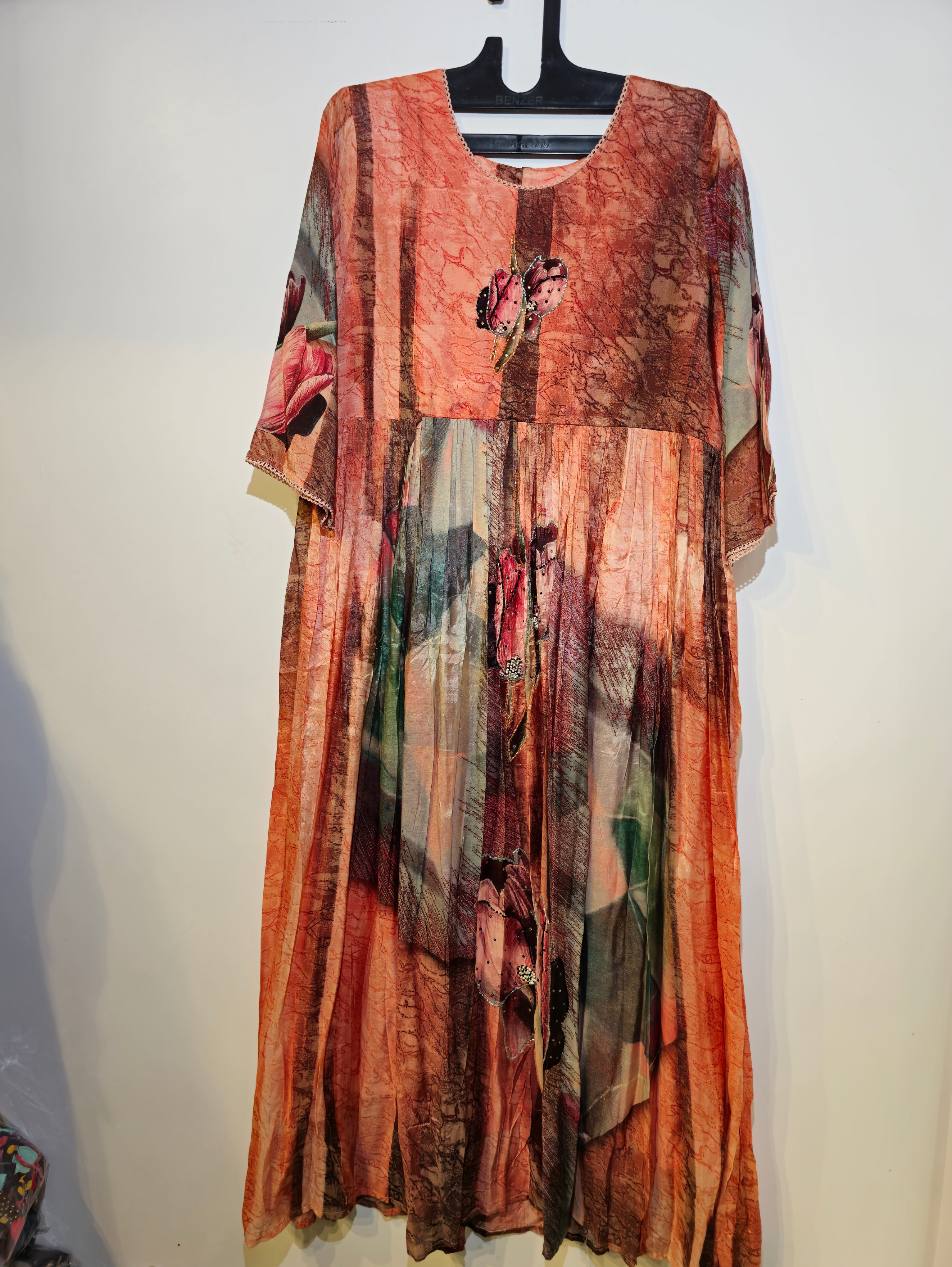 Image of Designer Muslin Gown