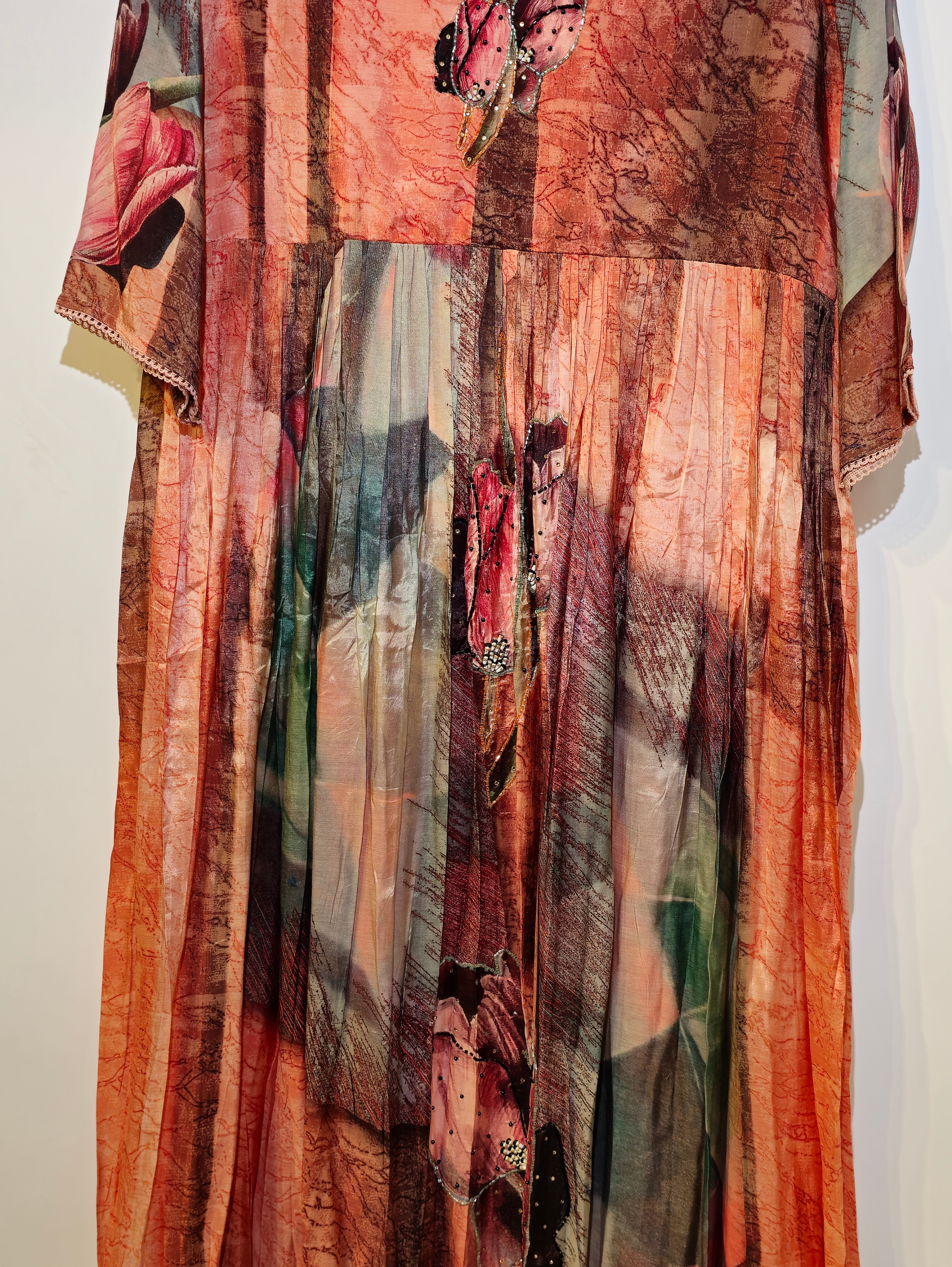 Image of Designer Muslin Gown