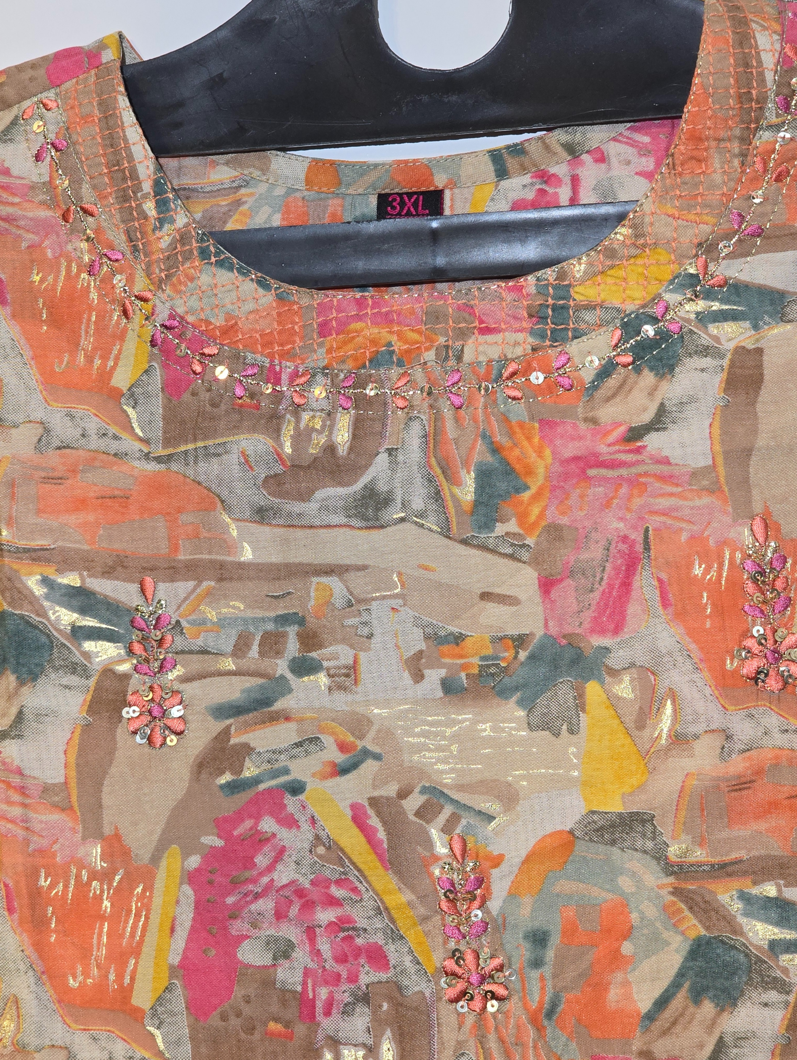 Image of Designer Muslim Straight Kurti