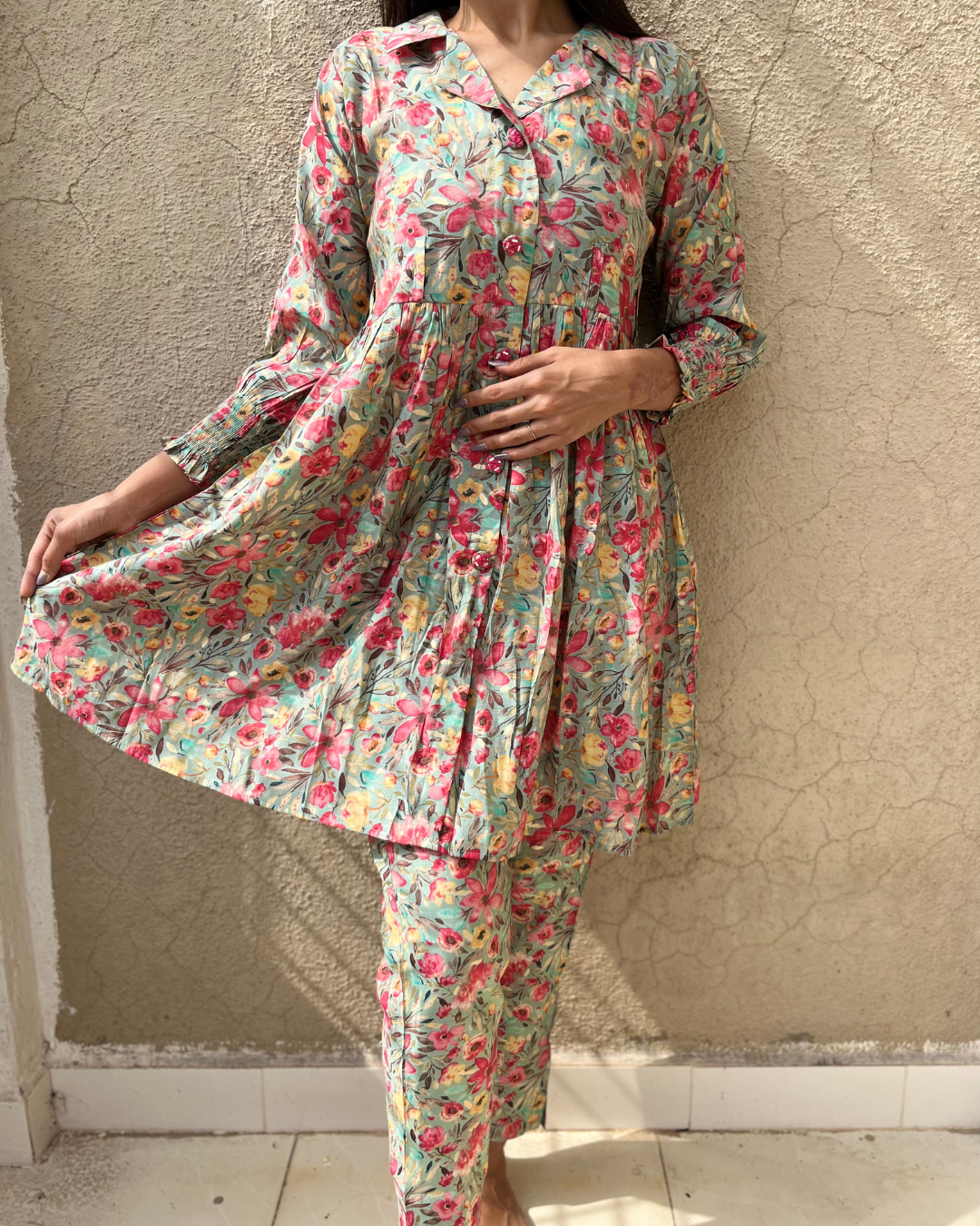 Muslin Coord -Set - 2 Piece