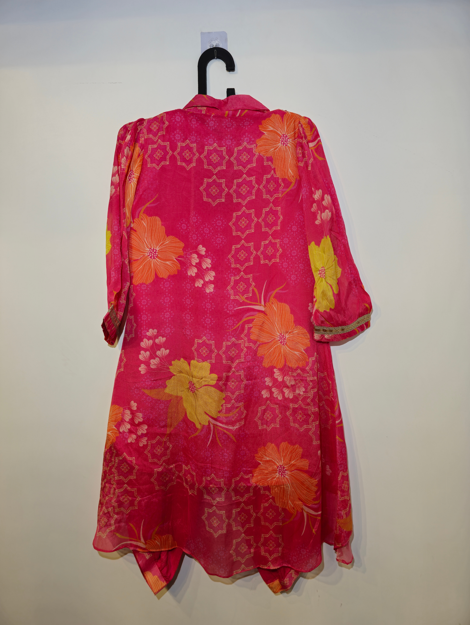 Designer Afghani Style Chinnon Coord Set