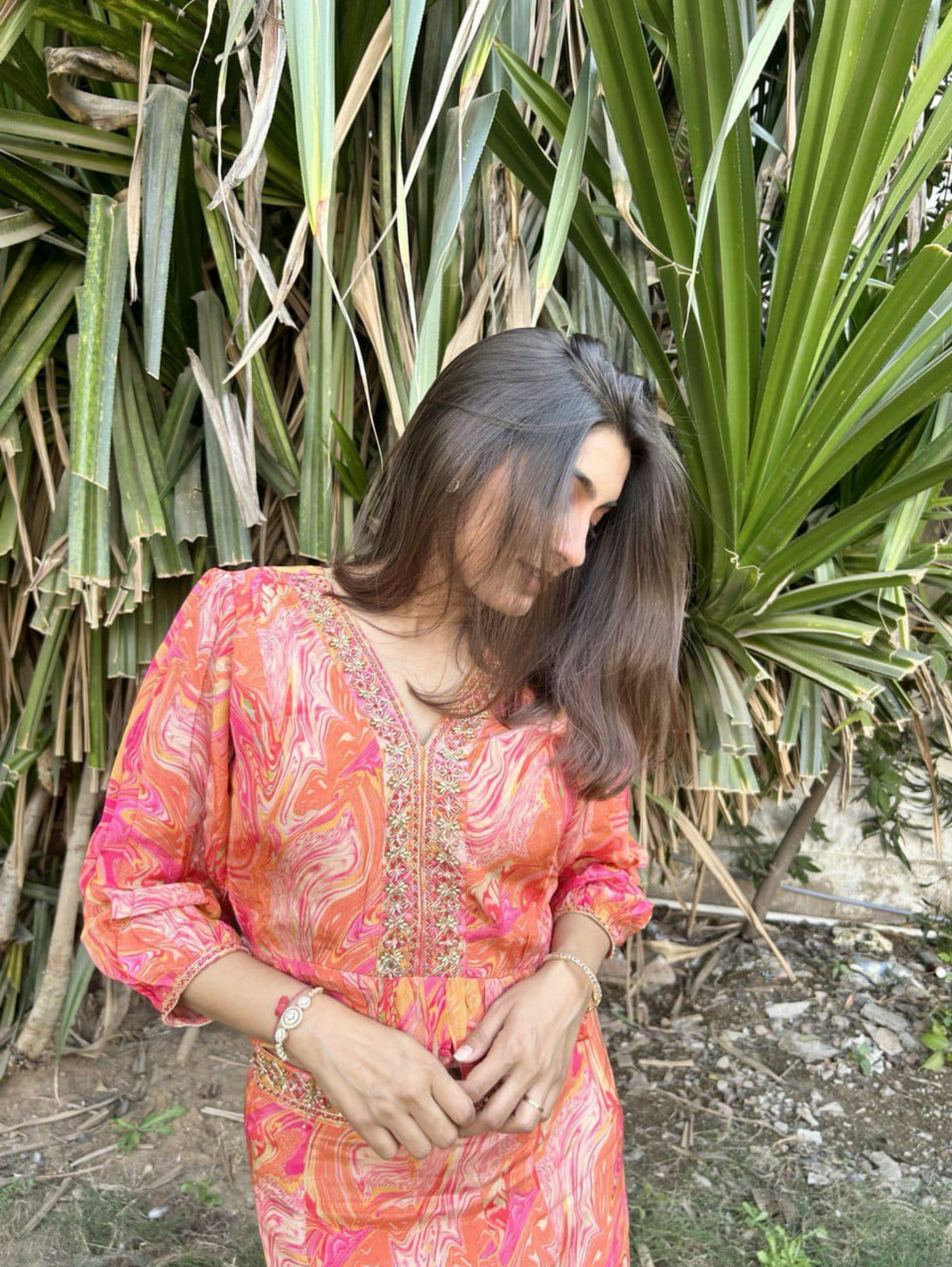 Designer Muslin Coord Set