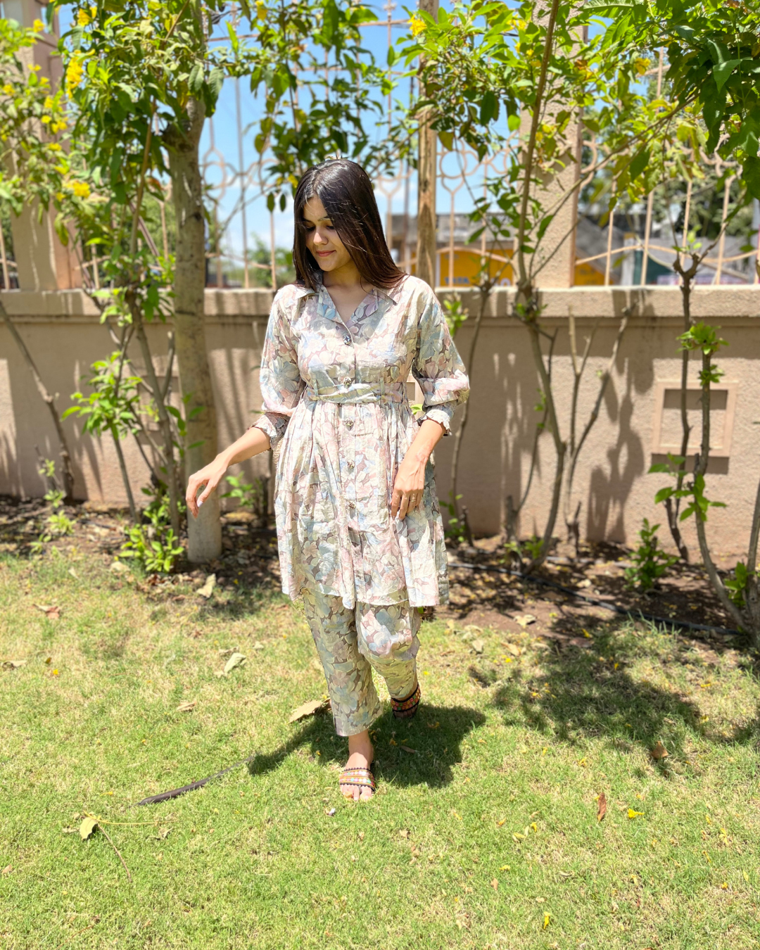 Image of Muslin Coord Set - 2 Piece