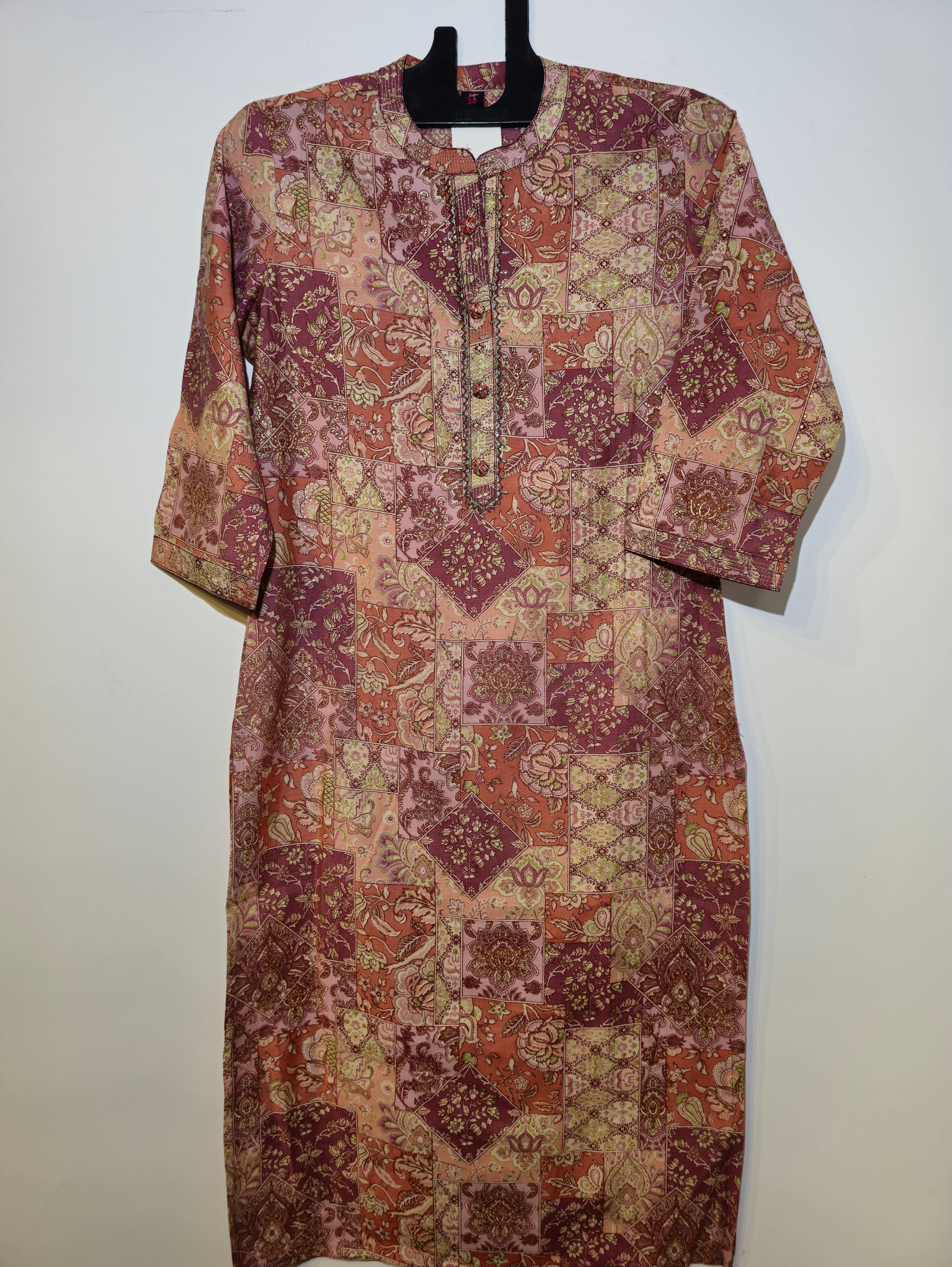 Designer Muslim Straight Kurti