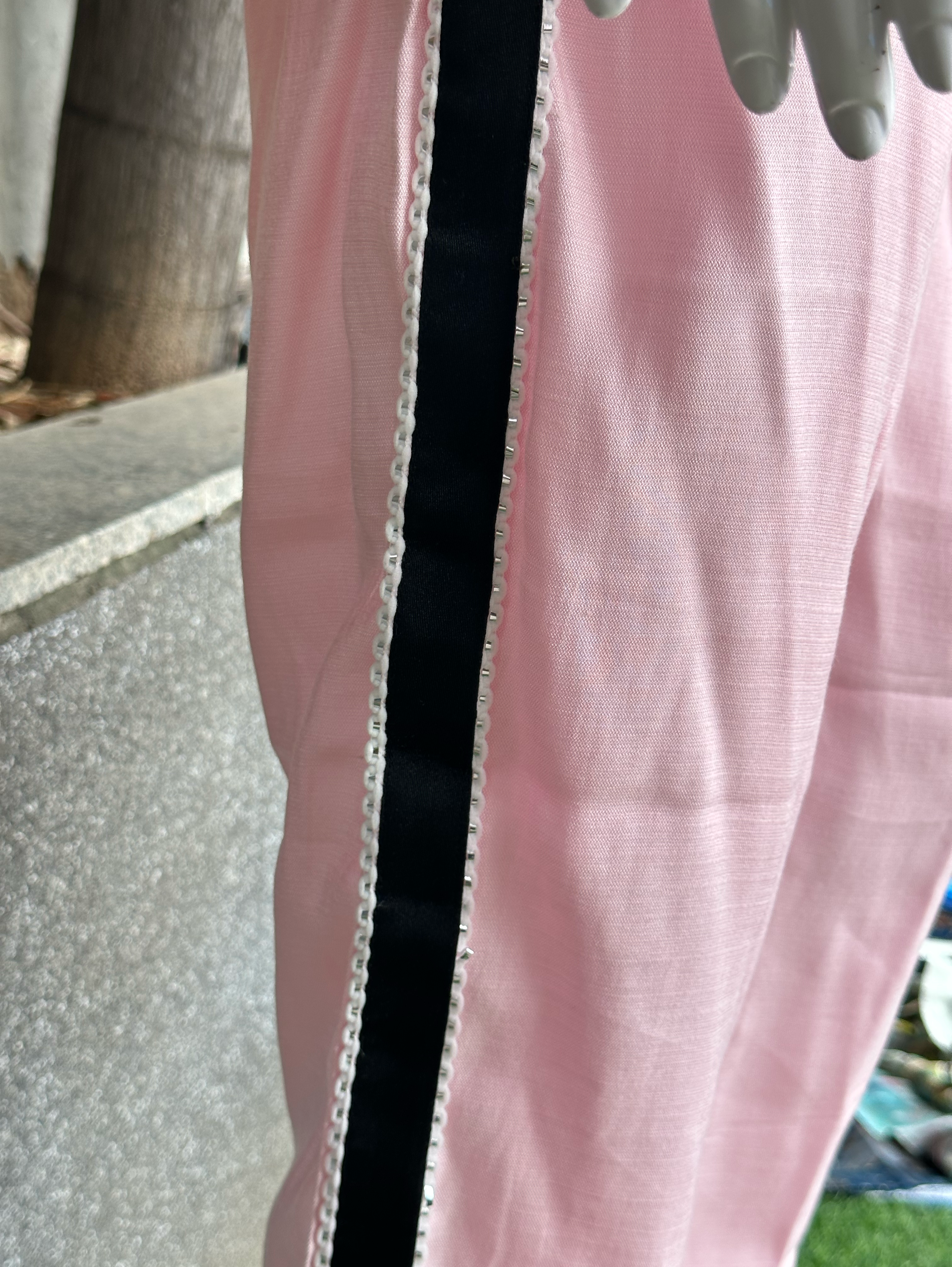 Pure Cotton Embroidery Coords - Pink