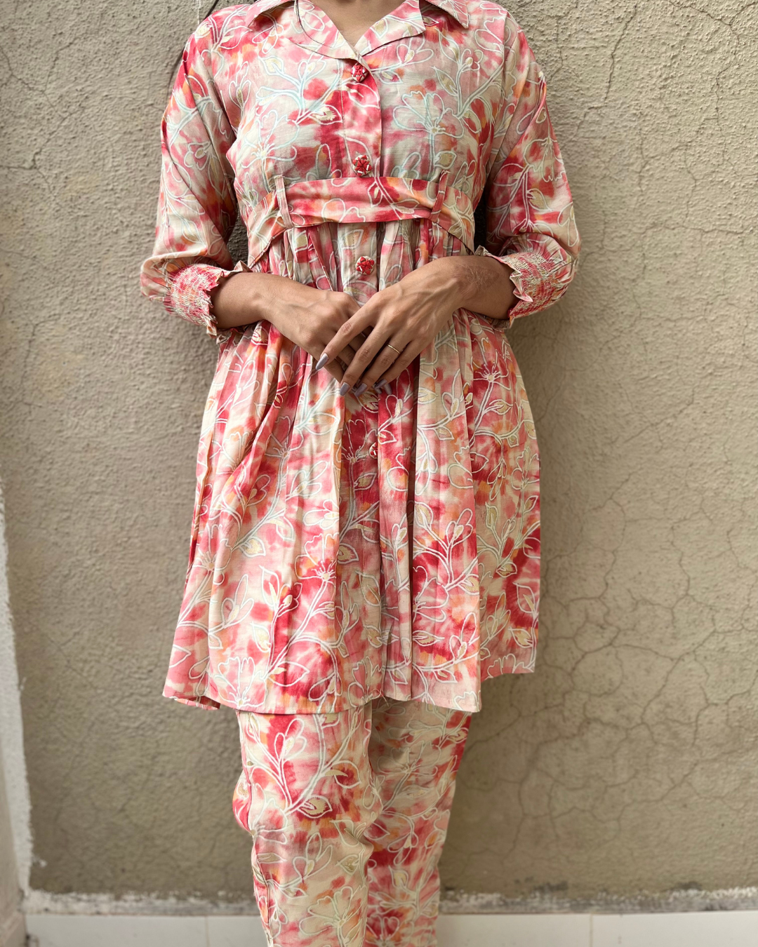 Image of Pure Muslin Coord -Set - 2 Piece