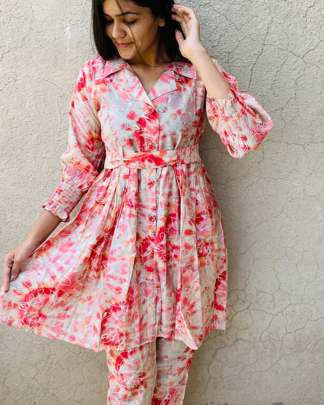 Image of Pure Muslin Coord -Set - 2 Piece