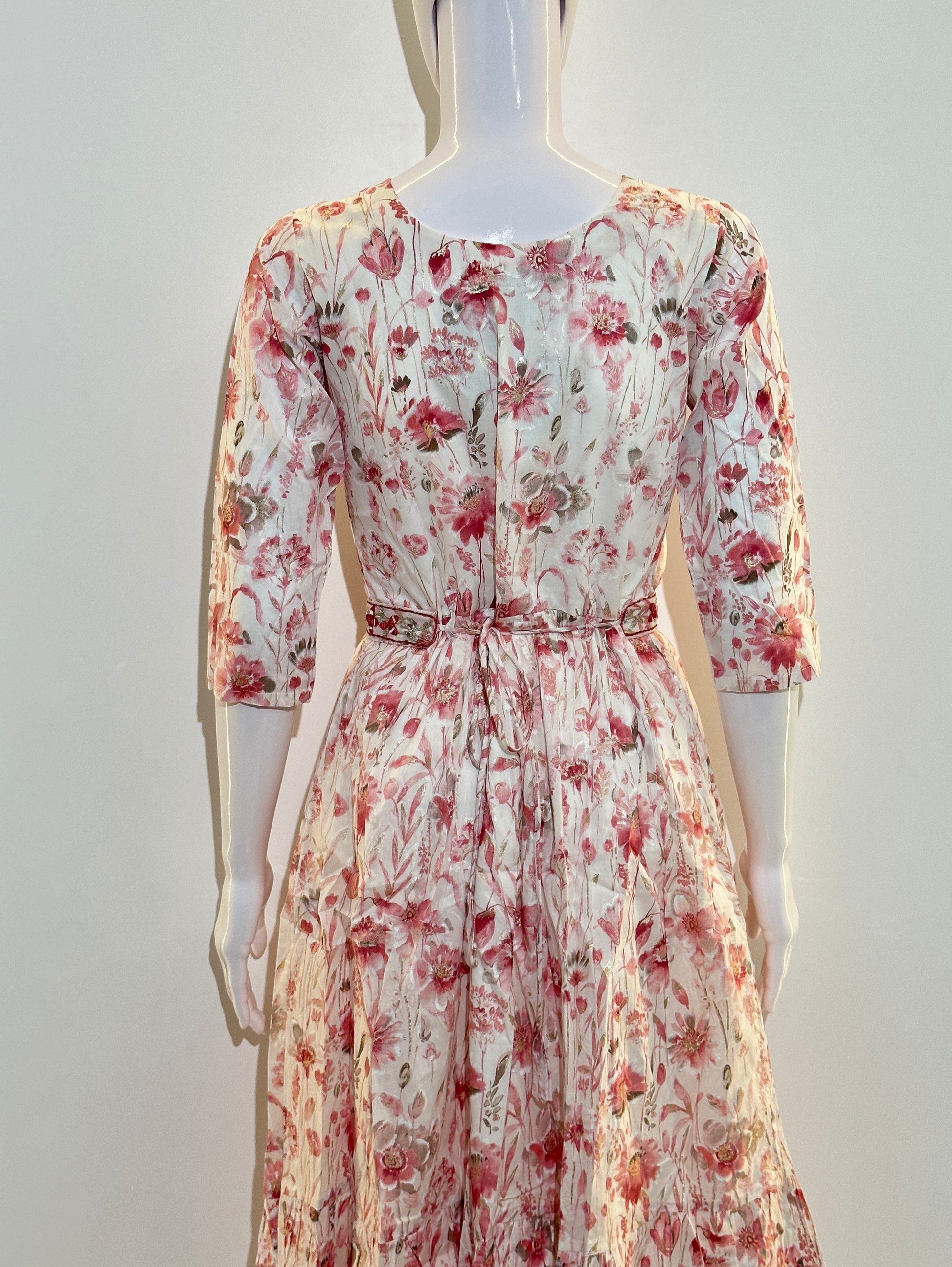 Short Mindy Dress With Thread work
