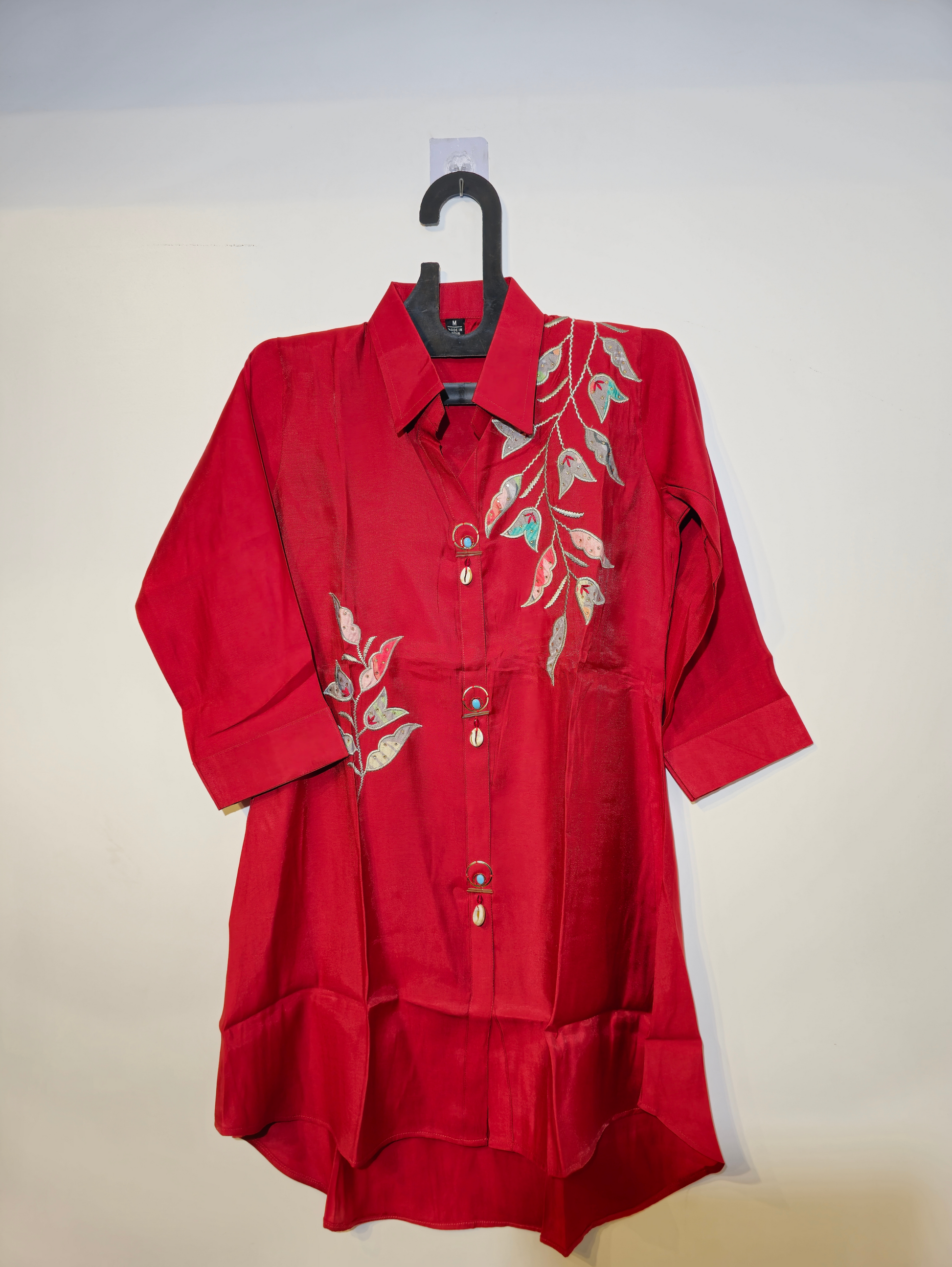 Designer Silk Coord Set