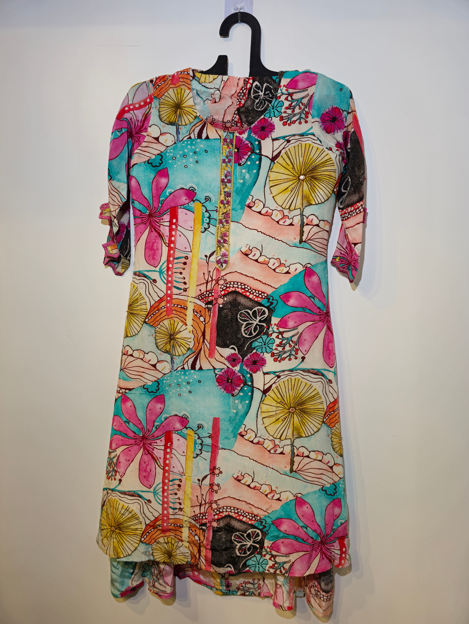 Designer Crepe Coord Set